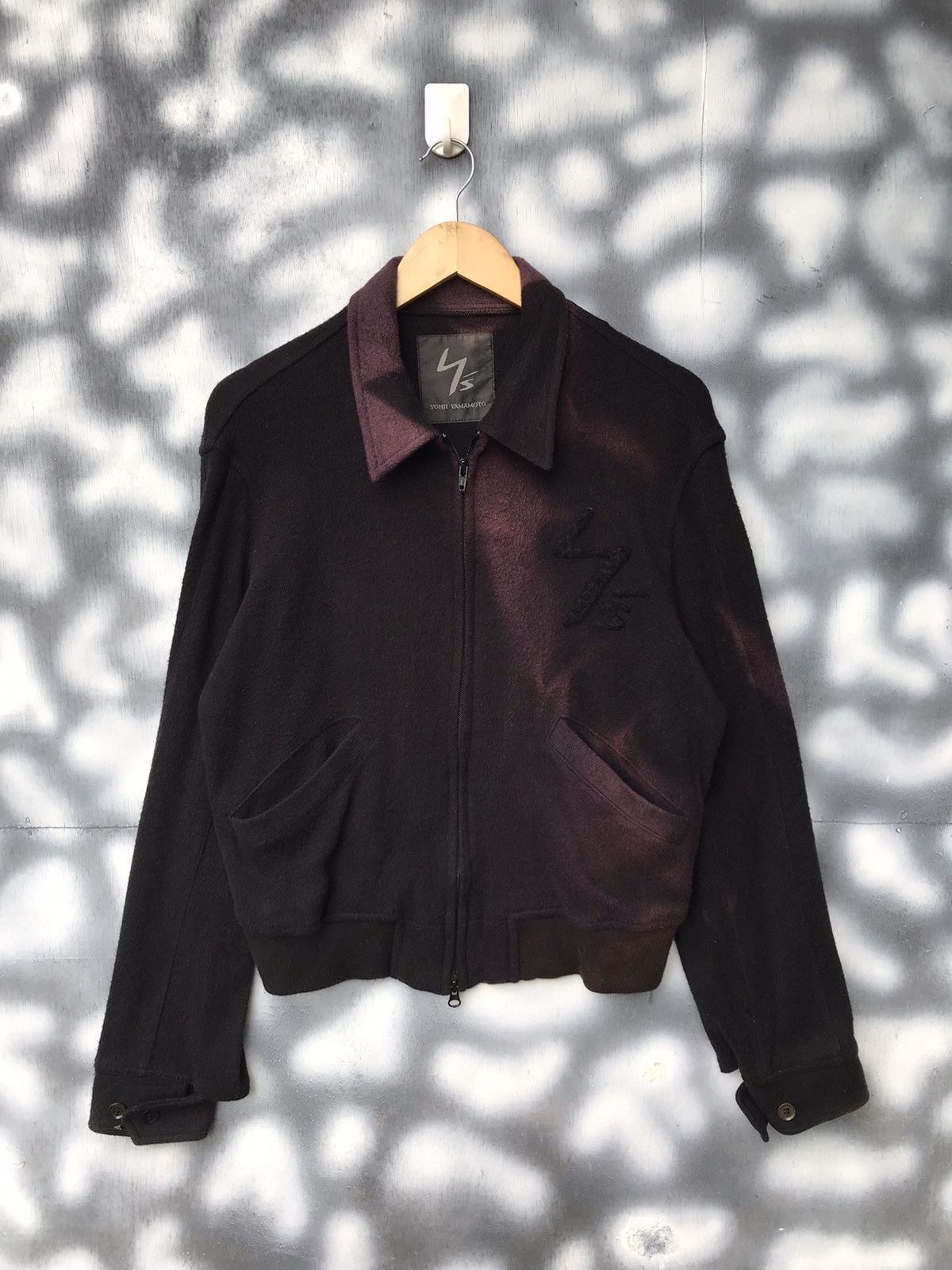 Yohji Yamamoto Sun faded Yohji Yamamoto zipper sweatshirt Size US M / EU 48-50 / 2 - 2 Thumbnail