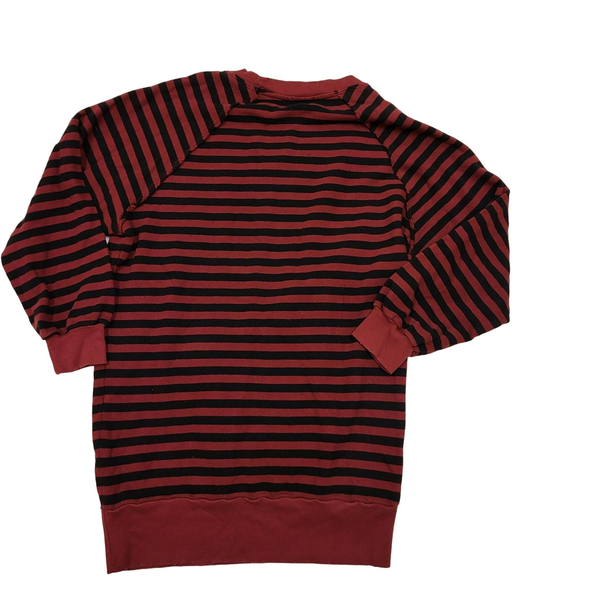 Splendid Splendid Women's West Village Stripe Terry Dress Ruby Women' Size L / US 10 / IT 46 - 2 Thumbnail