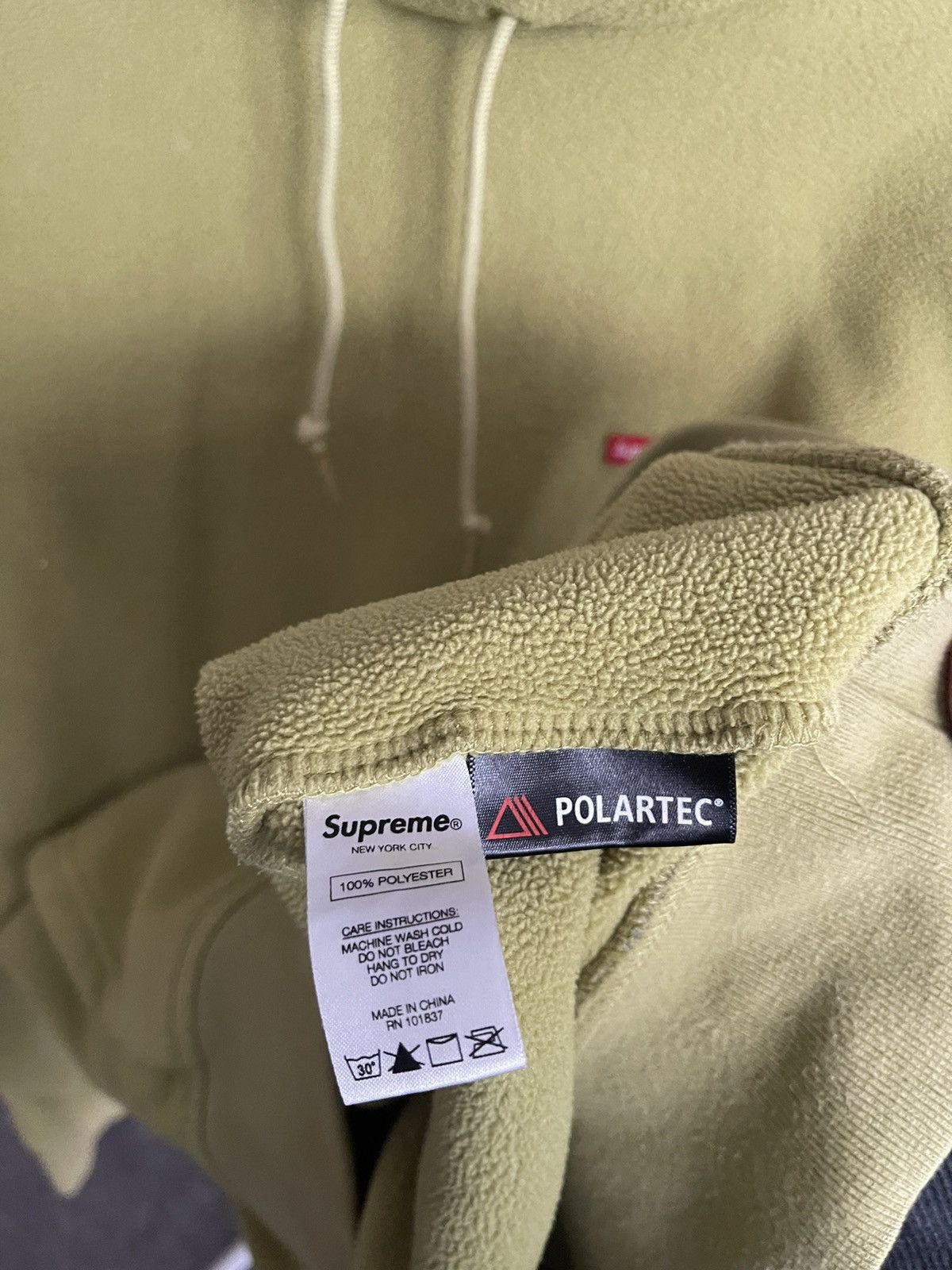 Supreme Supreme Small Box Polartec Hoodie Size US L / EU 52-54 / 3 - 5 Thumbnail
