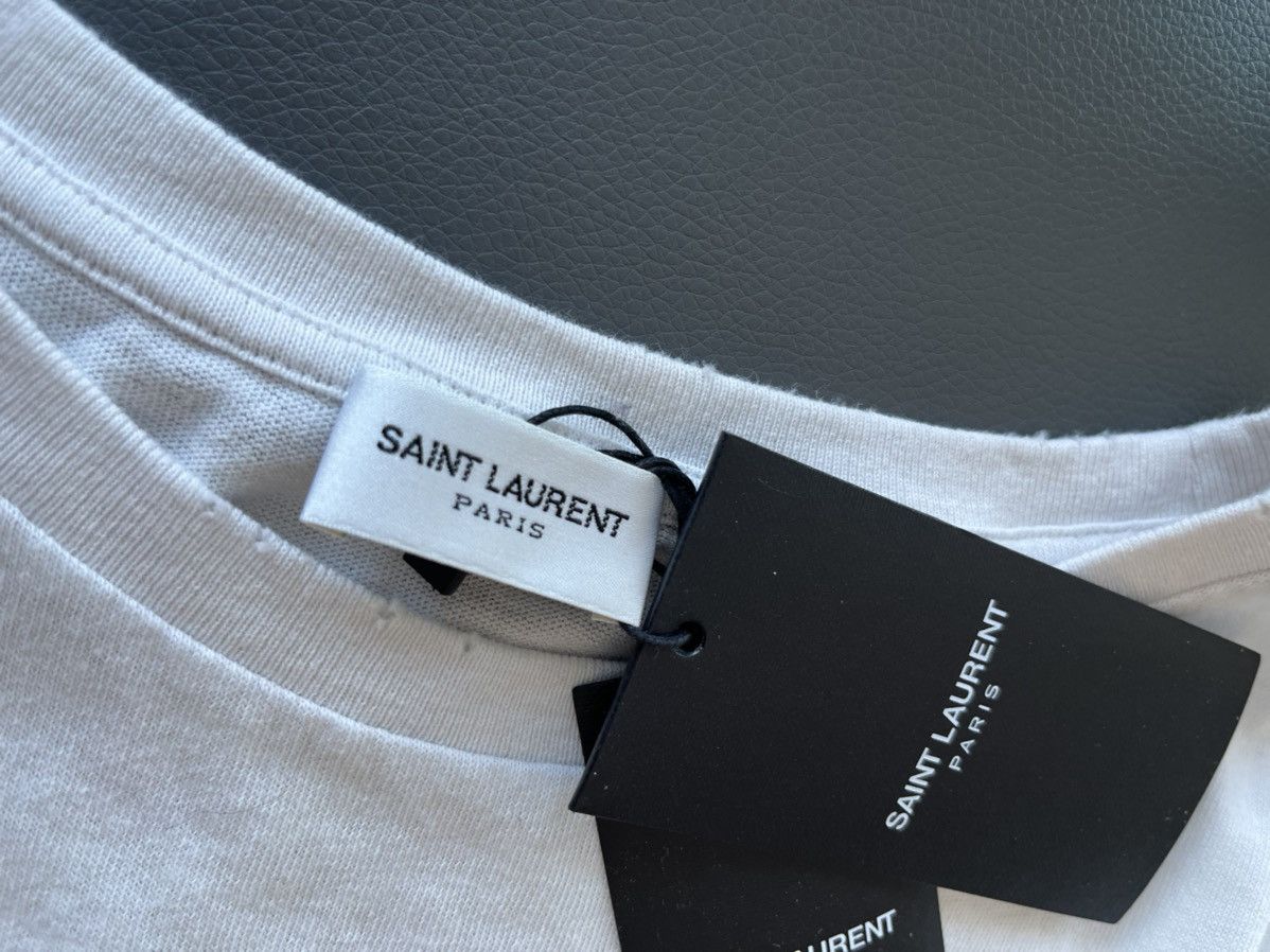 Saint Laurent Paris Super Runway Saint Laurent Babylone Slim fit Tee T-shirt Size US S / EU 44-46 / 1 - 5 Thumbnail
