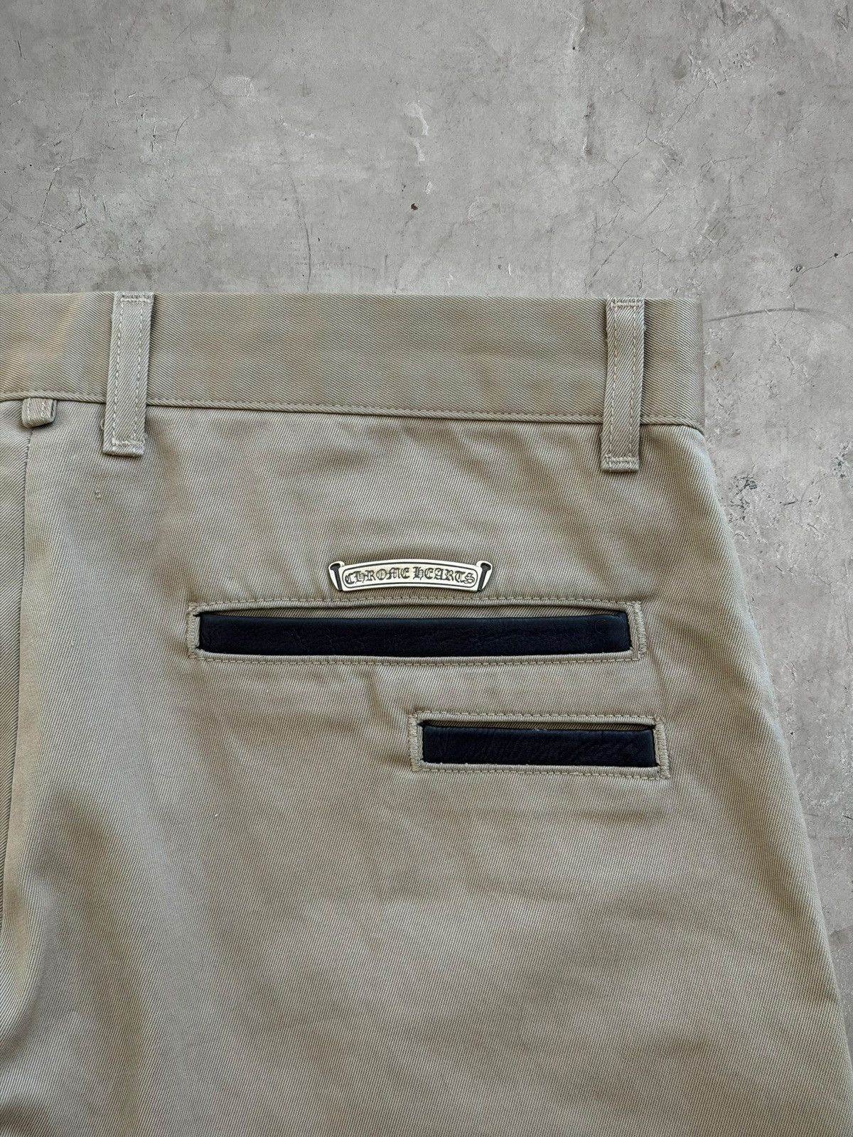 Chrome Hearts Chrome Hearts Khaki Chino Pants Size US 34 / EU 50 - 9 Thumbnail