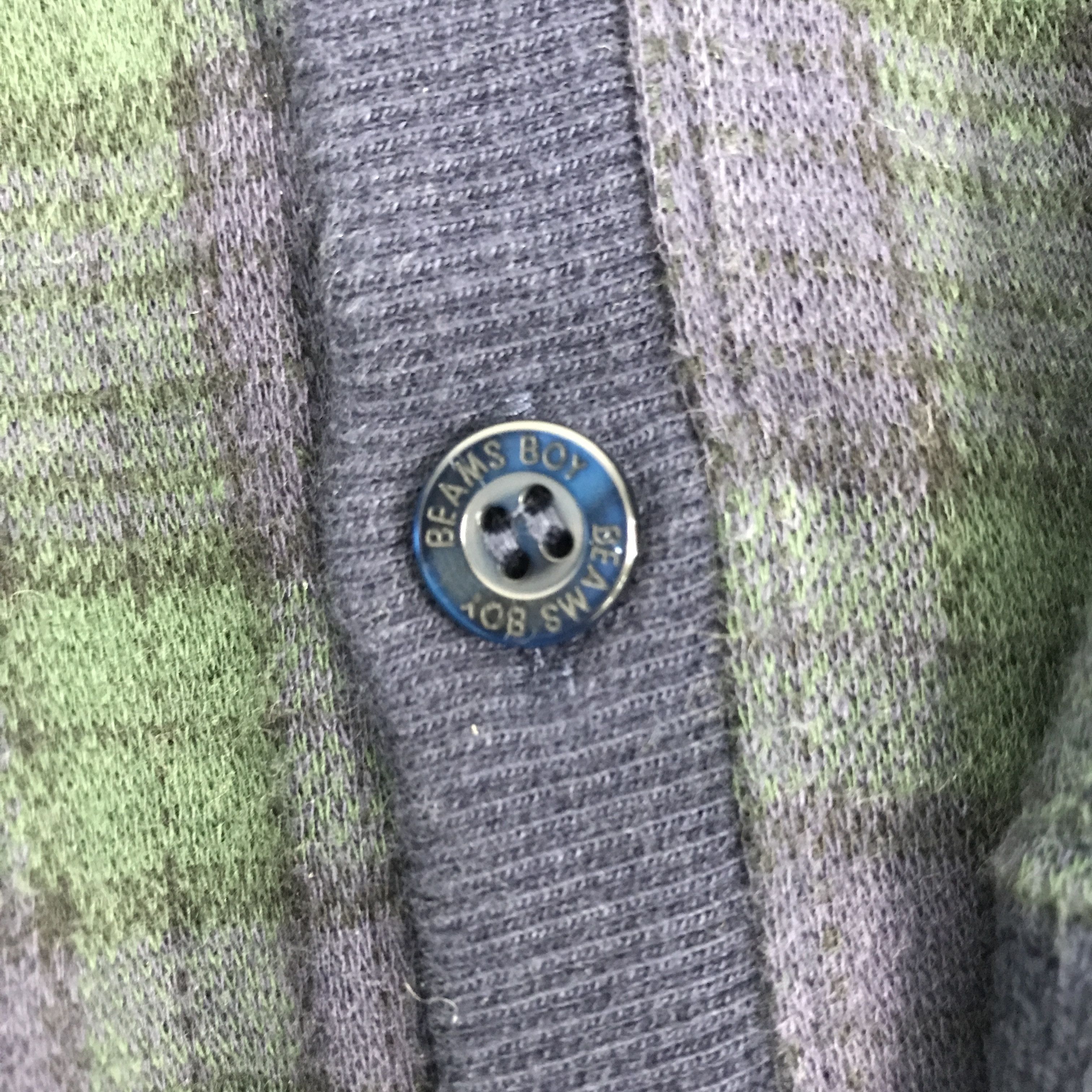 Beams Japan × Vintage Vintage Beams Boy Cardigan Tartan design Jacket Size US S / EU 44-46 / 1 - 10 Thumbnail