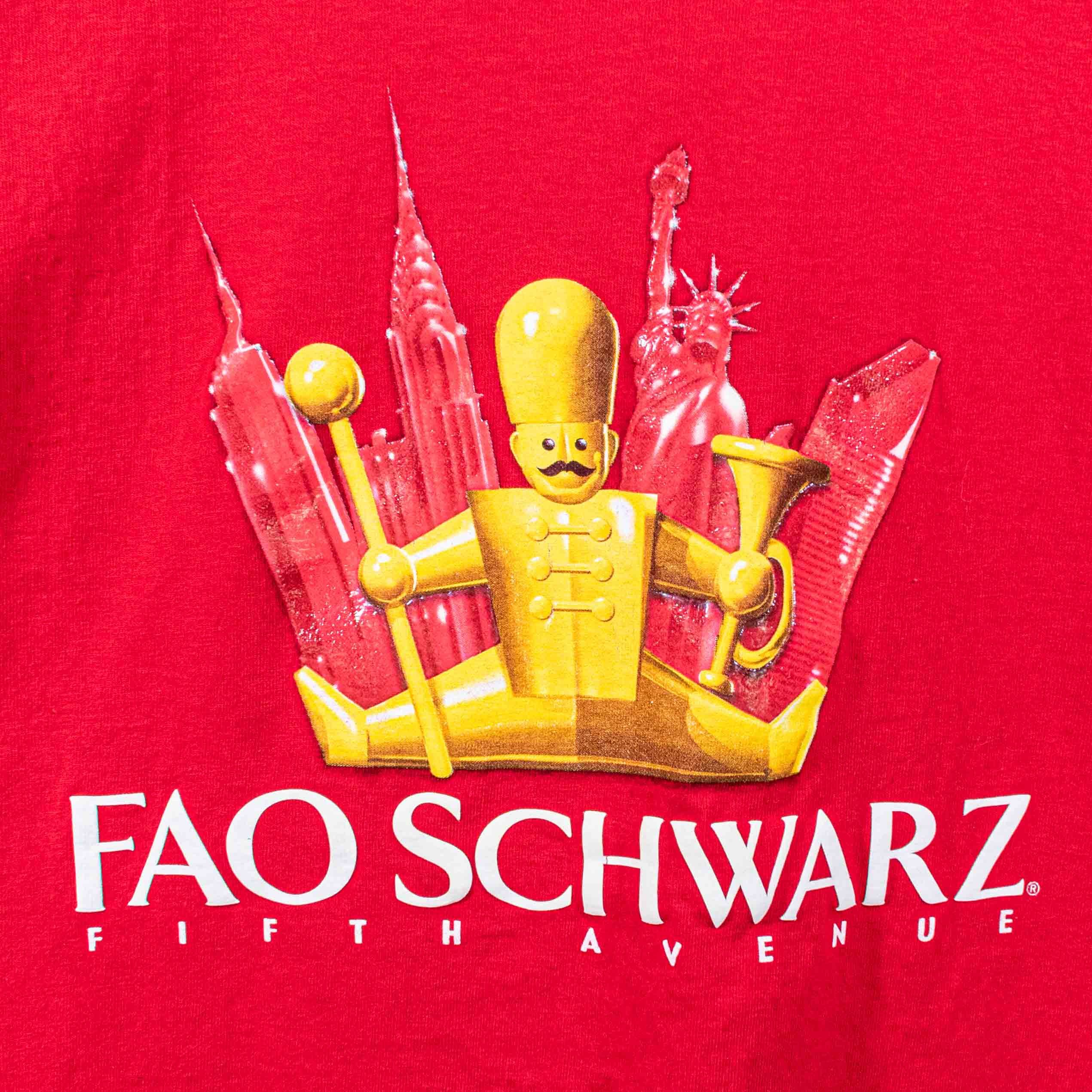 Vintage FAO Schwarz Fifth Avenue Toy Store T-Shirt Y2K NYC New York Size US L / EU 52-54 / 3 - 4 Thumbnail