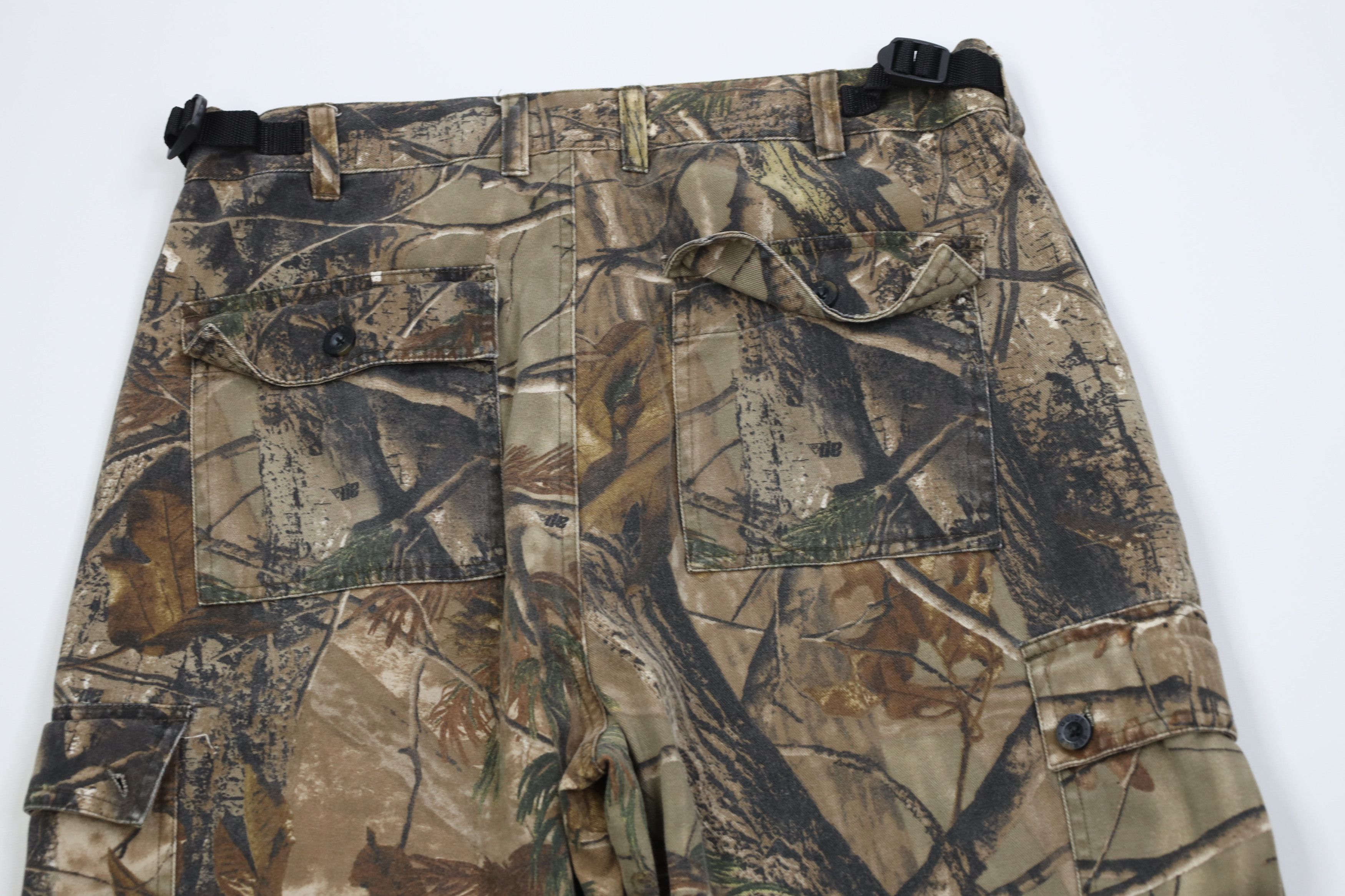 Vintage Vintage 90s Y2K Streetwear Camouflage Wide Leg Cargo Pants Size US 34 / EU 50 - 10 Thumbnail