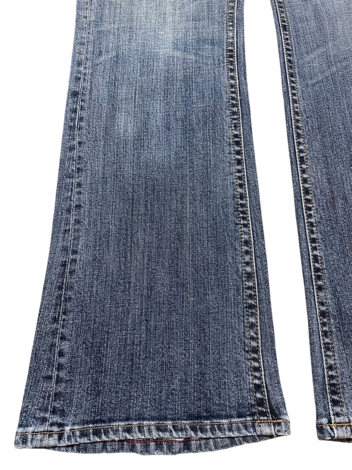 If Six Was Nine Vintage Japanese Brand Blue Wash Style Flare Jeans Size US 32 / EU 48 - 7 Thumbnail