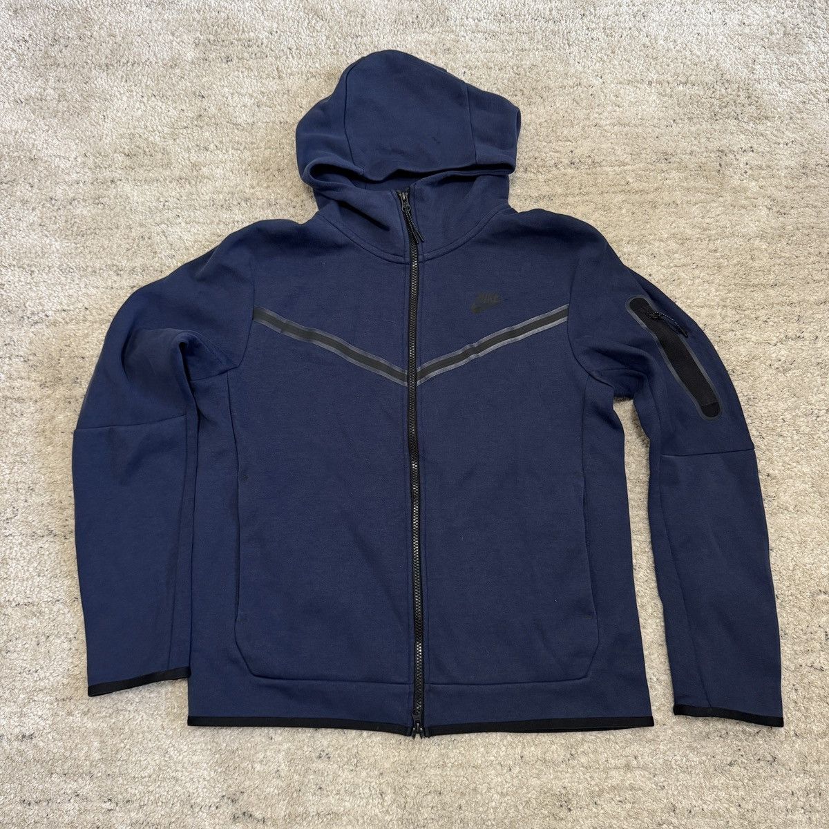 Nike Navy Nike Tech Fleece Size US M / EU 48-50 / 2 - 1 Thumbnail