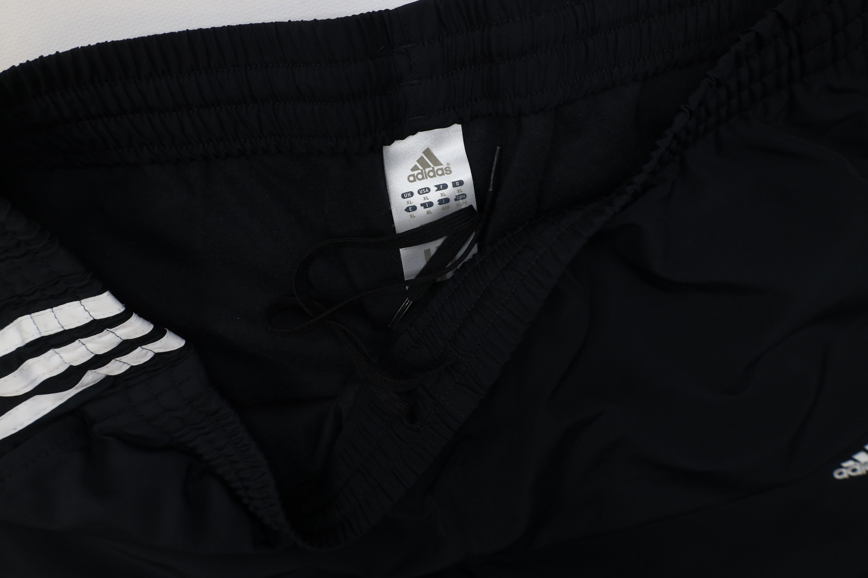 Adidas Vintage 90s Y2K Adidas Wide Leg Windbreaker Pants Black Size US 38 / EU 54 - 9 Thumbnail