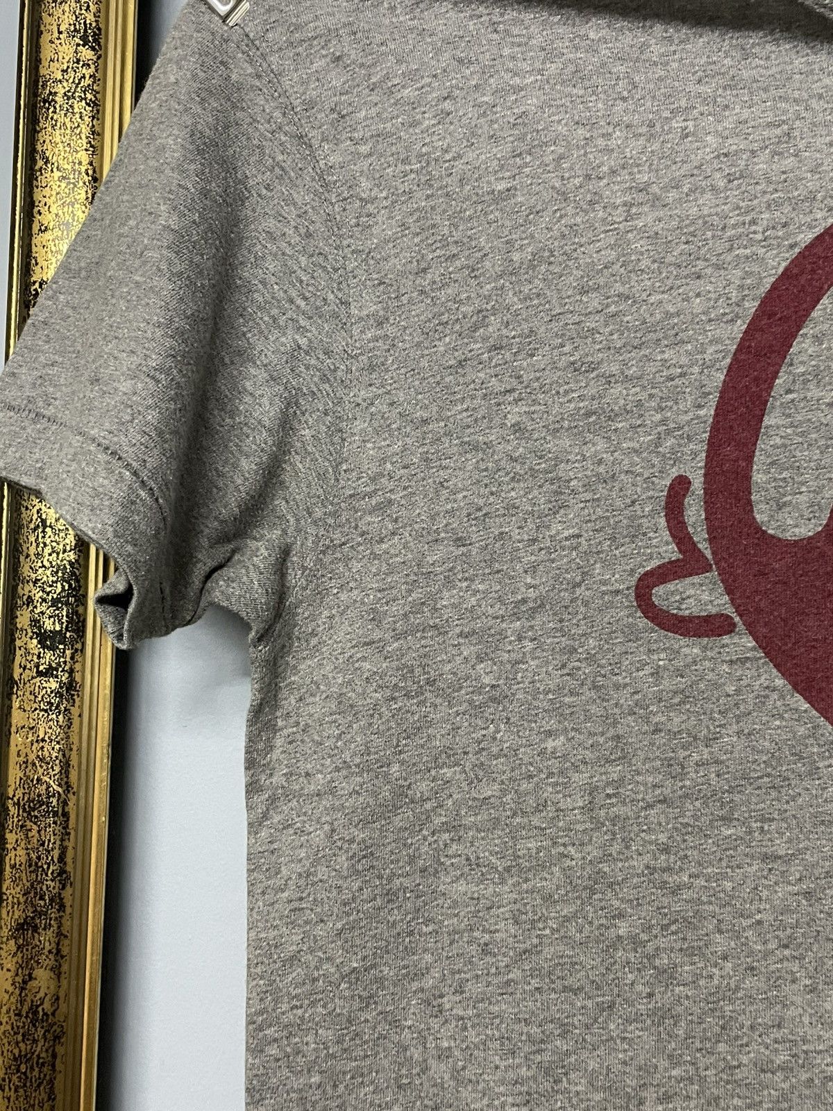 Evisu Vintage Japan Designer Evisu Yamane Iconic Logo Gray Tshirt Size US M / EU 48-50 / 2 - 4 Thumbnail