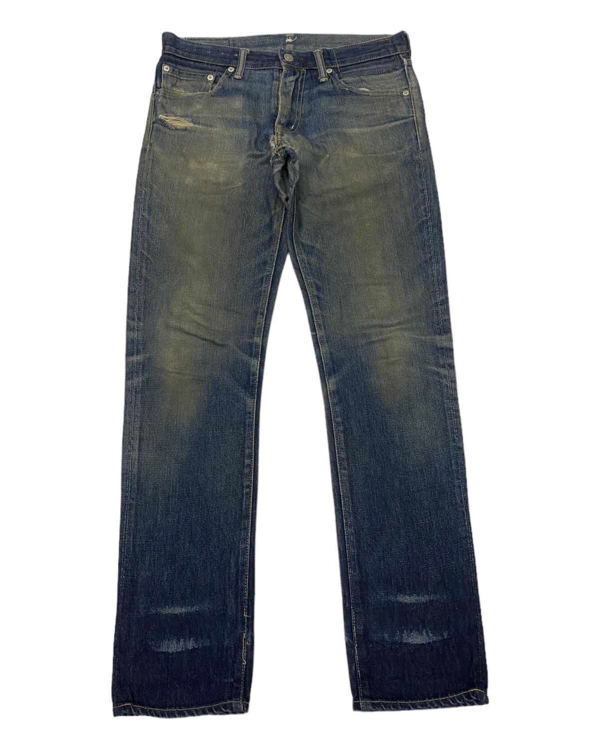 Visvim VISVIM SOCIAL SCULPTURE 04R SS03 DISTRESSED DENIM JEANS Size US 32 / EU 48 - 7 Thumbnail