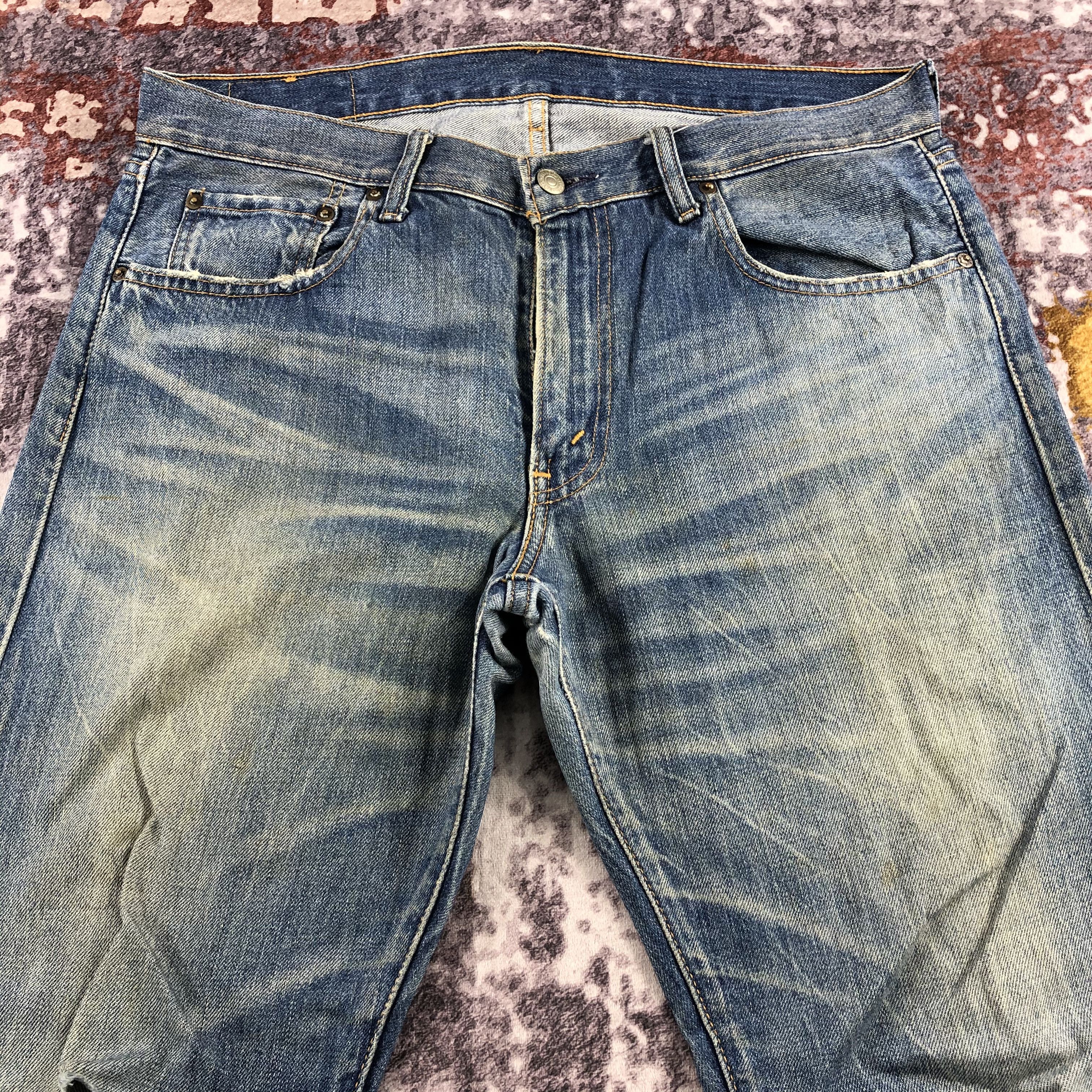 Levi's × Vintage 90s Vintage Blue Wash Levis 505 Jeans-JM2425 Size US 36 / EU 52 - 3 Thumbnail