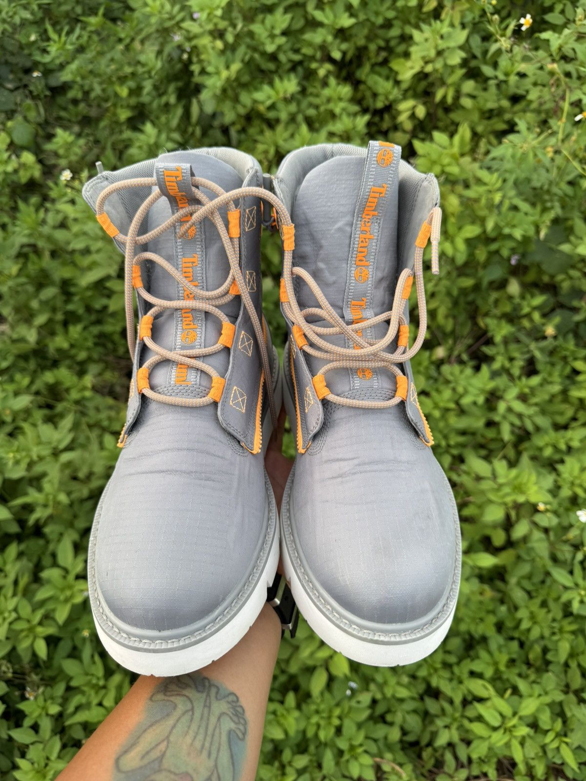 Timberland Timberland 6 Raywood Fabric Boots ‘medium grey’ Size US 10.5 / EU 43-44 - 4 Thumbnail