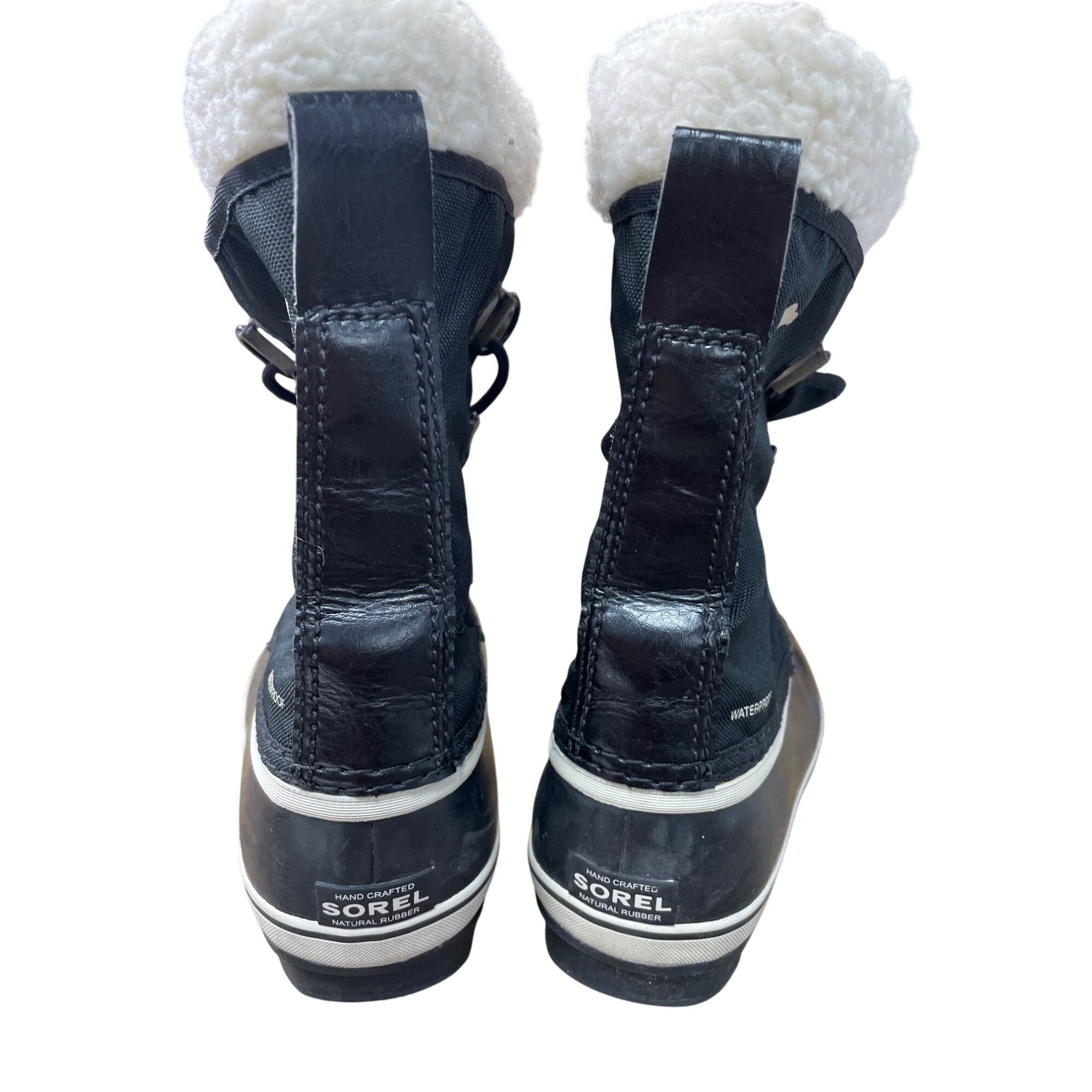SOREL Sorel Womens Black Waterproof faux fur lined Winter Boots Si Size US 5 / IT 35 - 8 Thumbnail