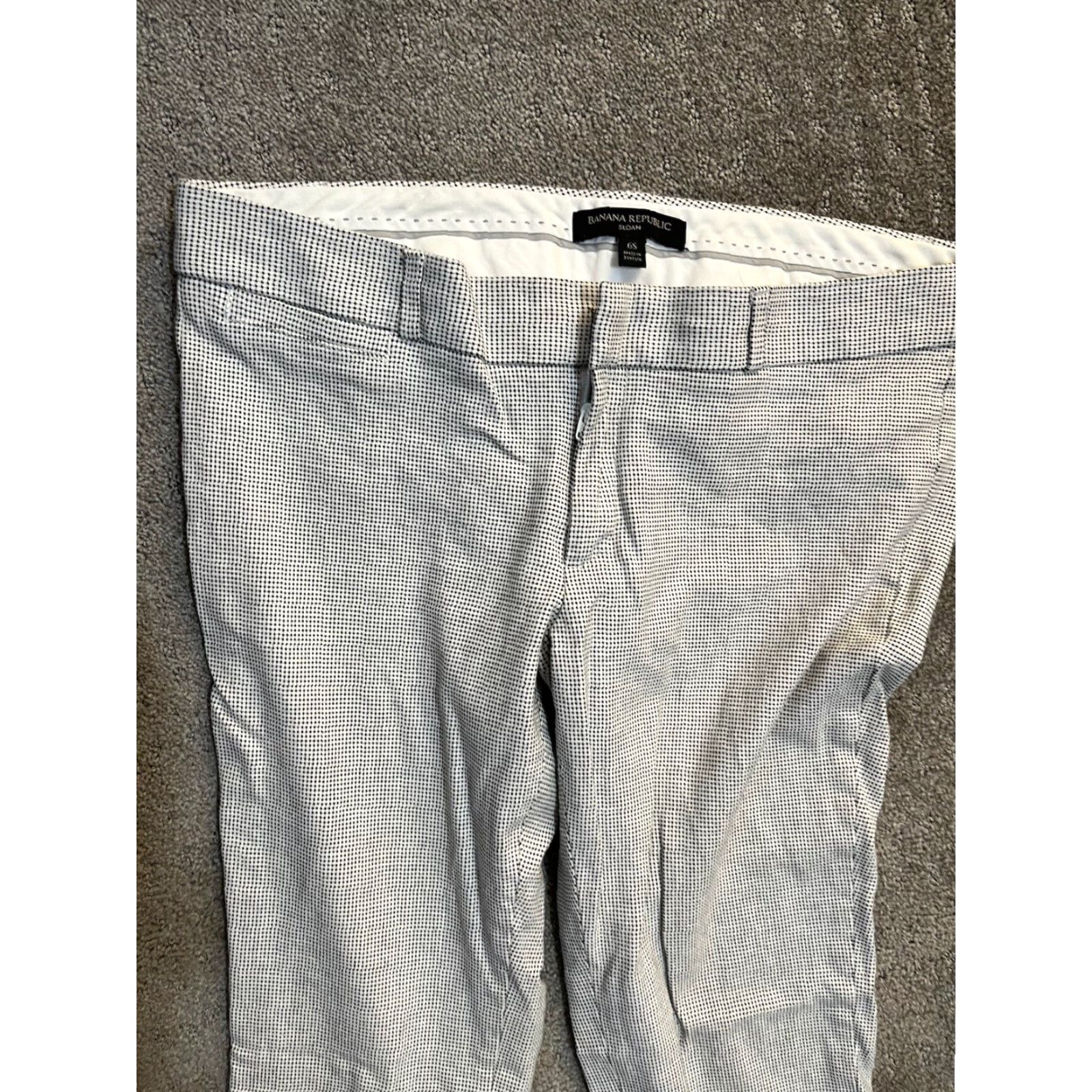 Banana Republic Banana Republic Sloan Dress Pant Sz 6S Multicolor Size 28" / US 6 / IT 42 - 2 Thumbnail