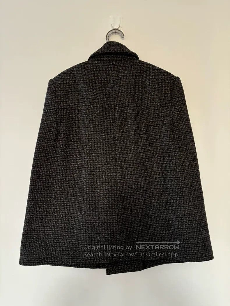 Raf Simons Raf Simons Dark gray sleeveless wool shawl jacket Size US S / EU 44-46 / 1 - 3 Thumbnail