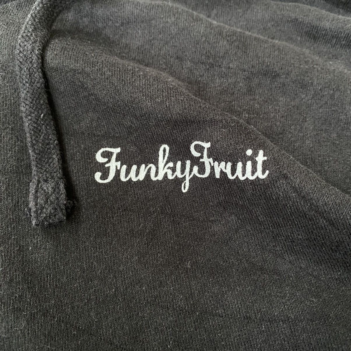 Hysteric Glamour 2000s Frunky Fruit Y2K Style Graphic Black Double Zip Hoodie Size US XXL / EU 58 / 5 - 9 Thumbnail