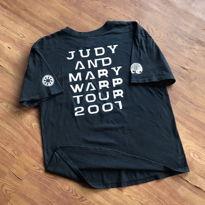 Japanese Brand Vintage Band Shirt Judy and Mary Warp Tour 2001