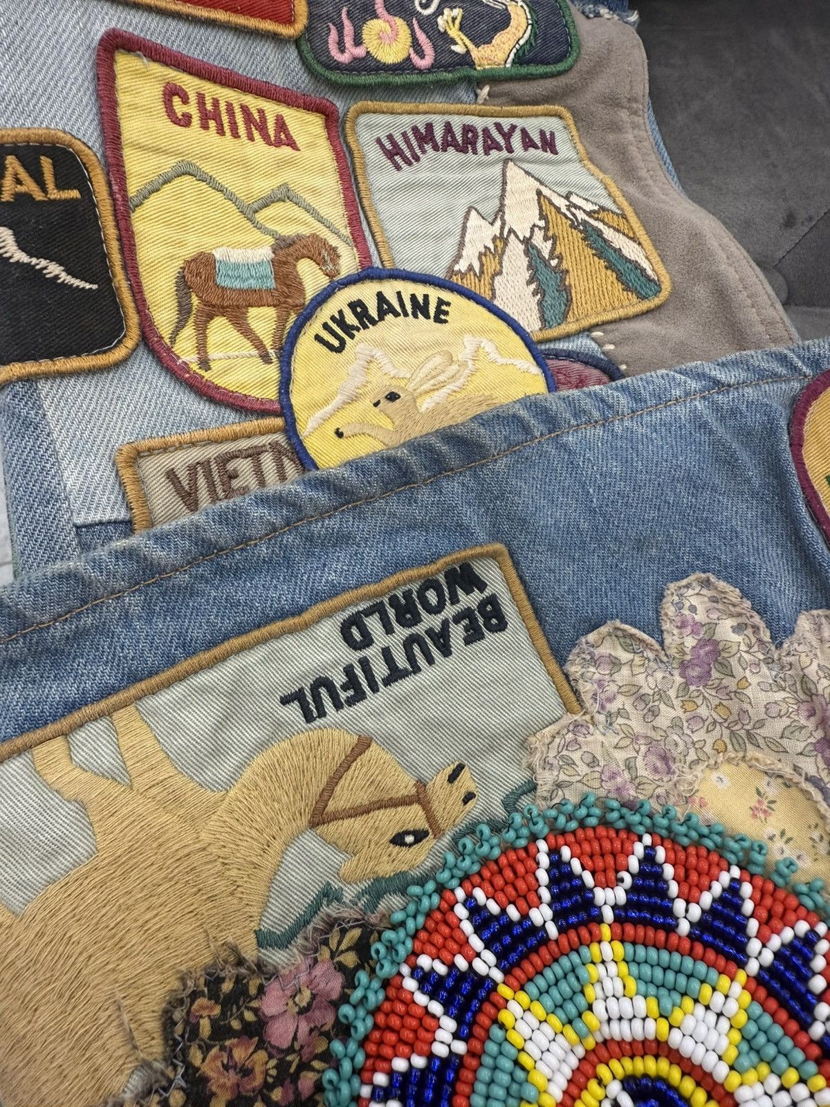 Kapital Kapital Kountry Denim Rat Flare Jeans Size US 32 / EU 48 - 9 Thumbnail