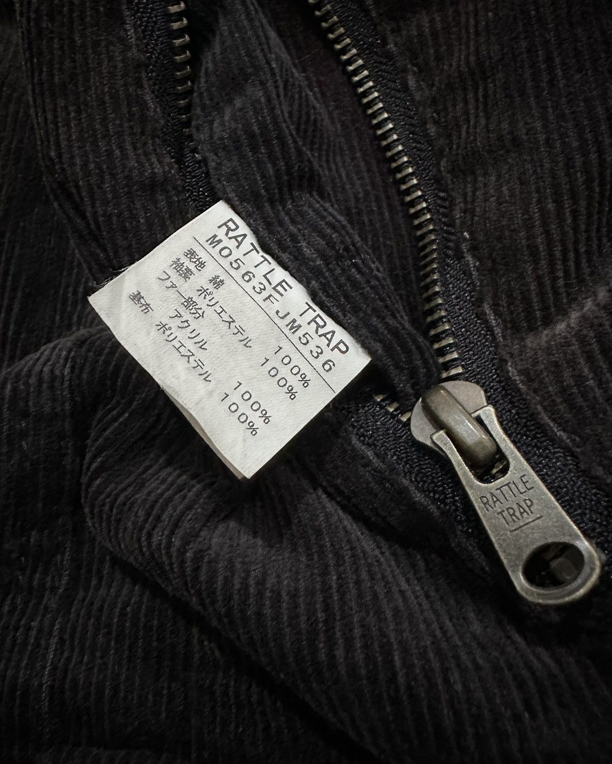 Japanese Brand Vkei Rattle Trap Sun Fade Fur Corduroy Jacket Kmrii Style Size US M / EU 48-50 / 2 - 8 Thumbnail