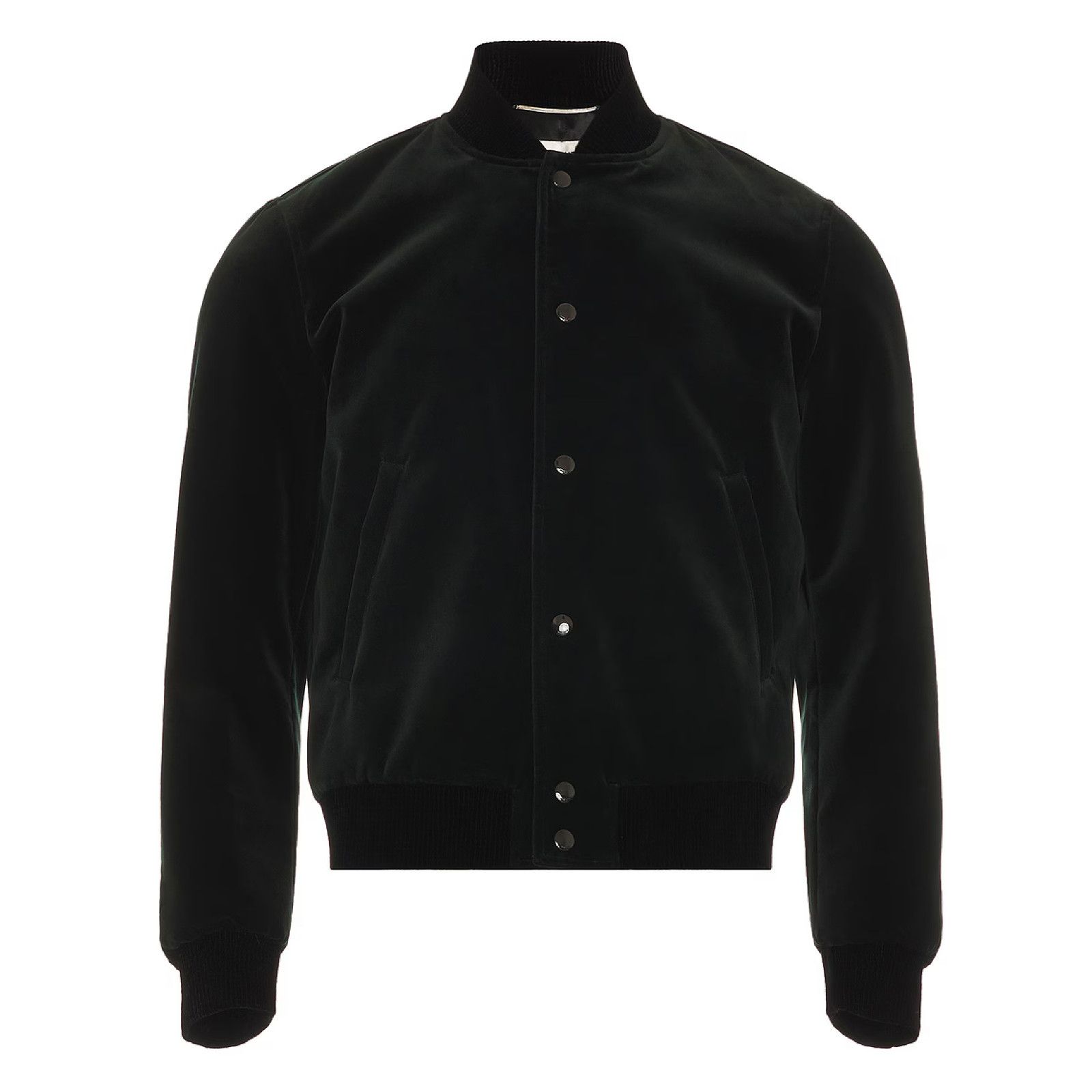Yves Saint Laurent Saint Laurent Paris Teddy Green Velvet Bomber Jacket 54 Size US L / EU 52-54 / 3 - 5 Thumbnail