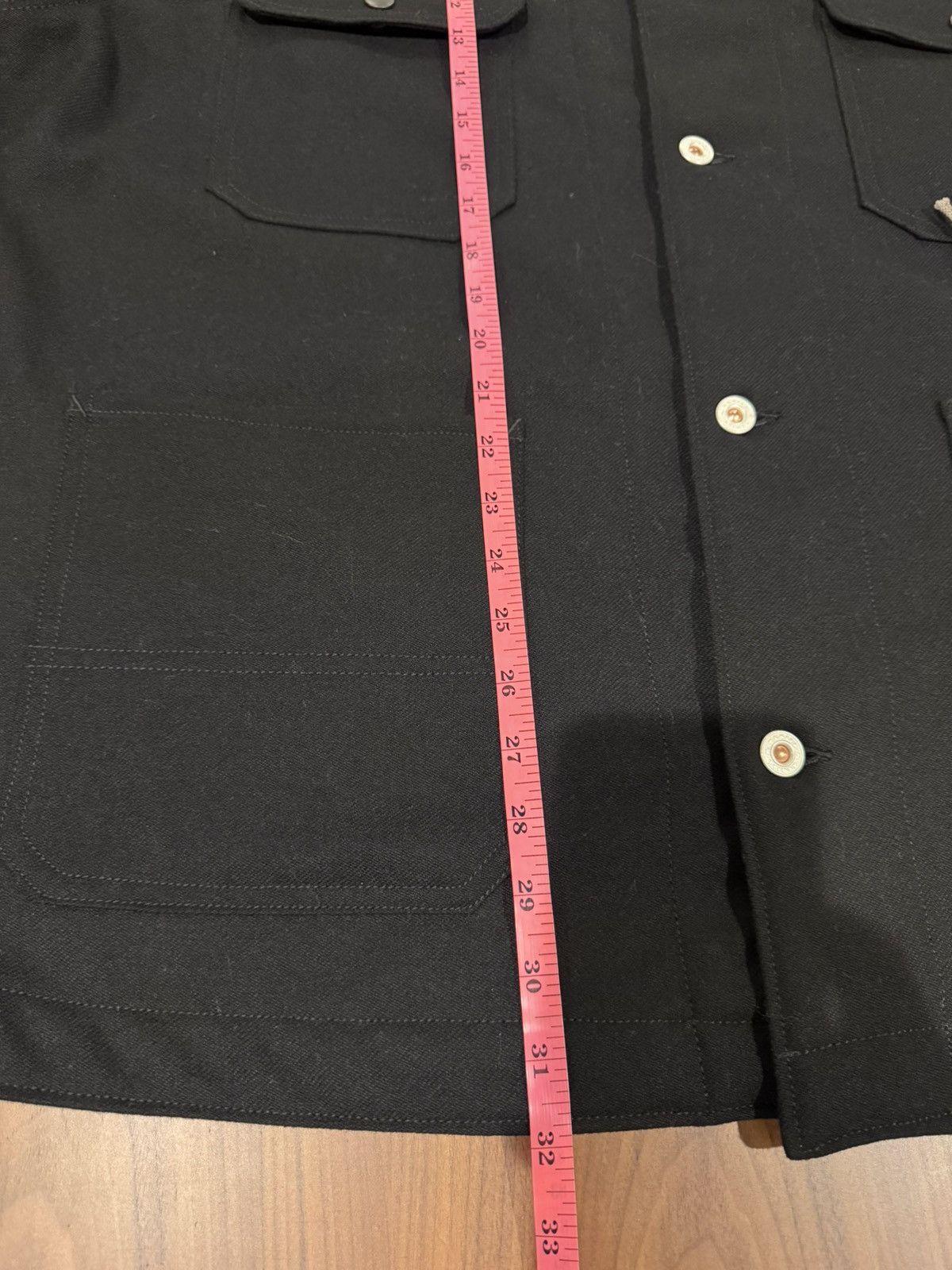 Herill Herill Black Sheep Wool Railroad Chore Jacket XL (4) Japan Size US XL / EU 56 / 4 - 11 Thumbnail