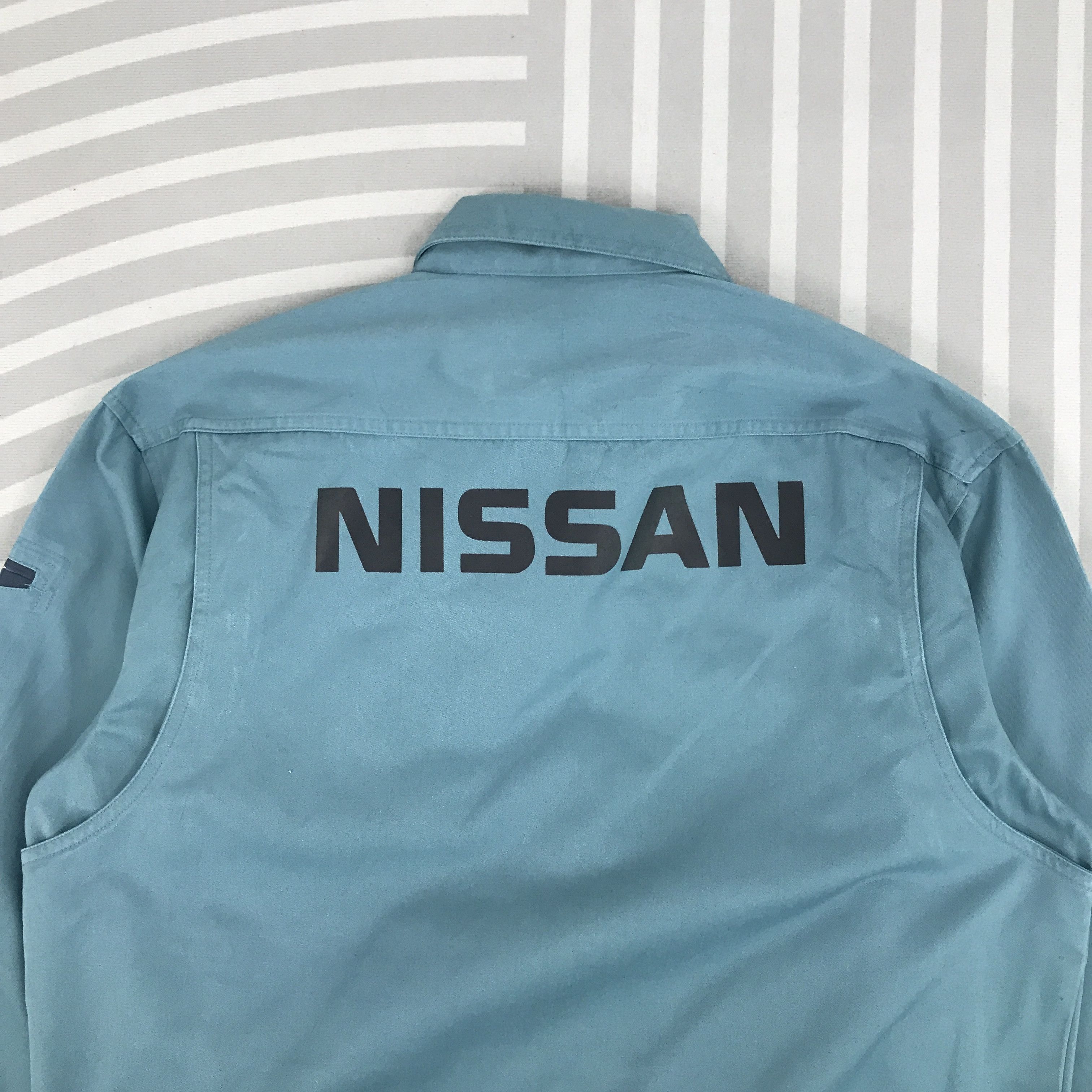Japanese Brand × Vintage Vintage Nissan Racing work uniform custom japan Jacket Size US L / EU 52-54 / 3 - 4 Thumbnail