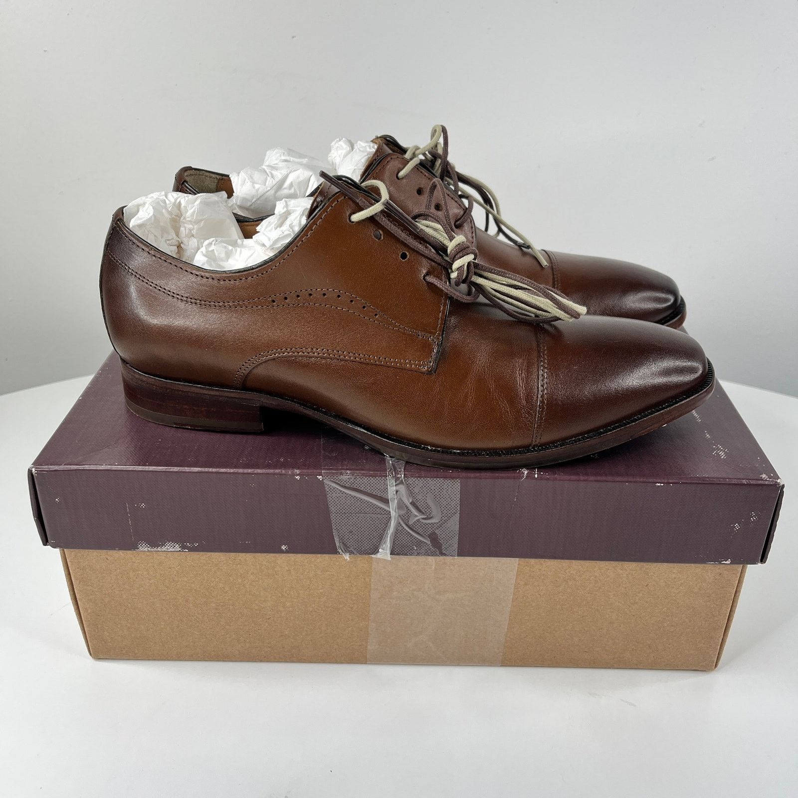 Johnston & Murphy Johnston & Murphy McClain Cap Toe 20-5090 Mens Size 9.5 Size US 9.5 / EU 42-43 - 2 Thumbnail