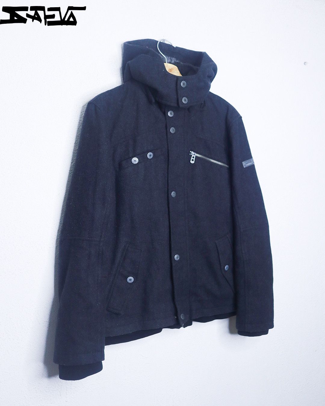 Guess Guess Wool Jacket Size US M / EU 48-50 / 2 - 2 Thumbnail