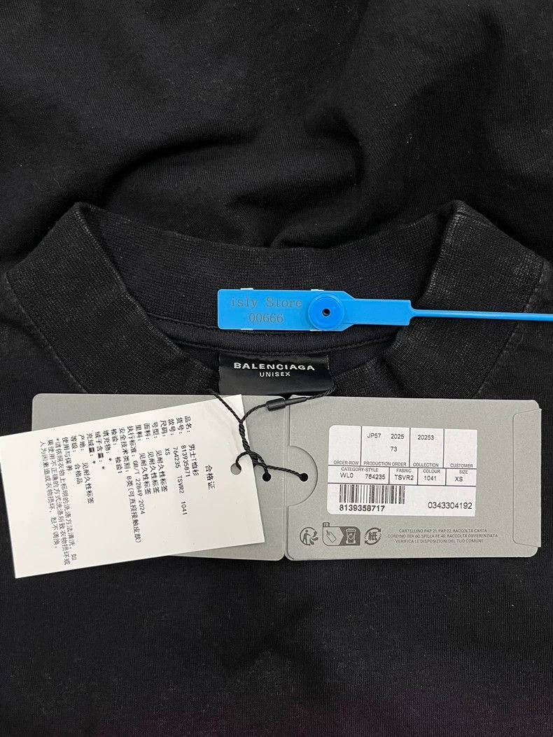 Balenciaga Balenciaga Jersey crewneck knit T-shirt Size US XS / EU 42 / 0 - 4 Thumbnail