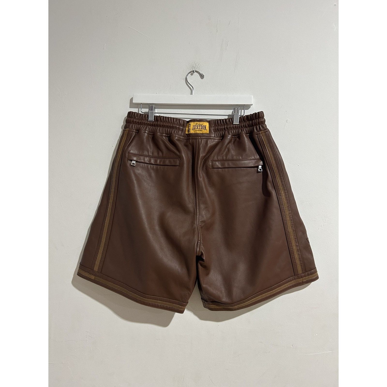 Just Don Just Don Leather Short Size XXL Preowned Size US 38 / EU 54 - 4 Thumbnail