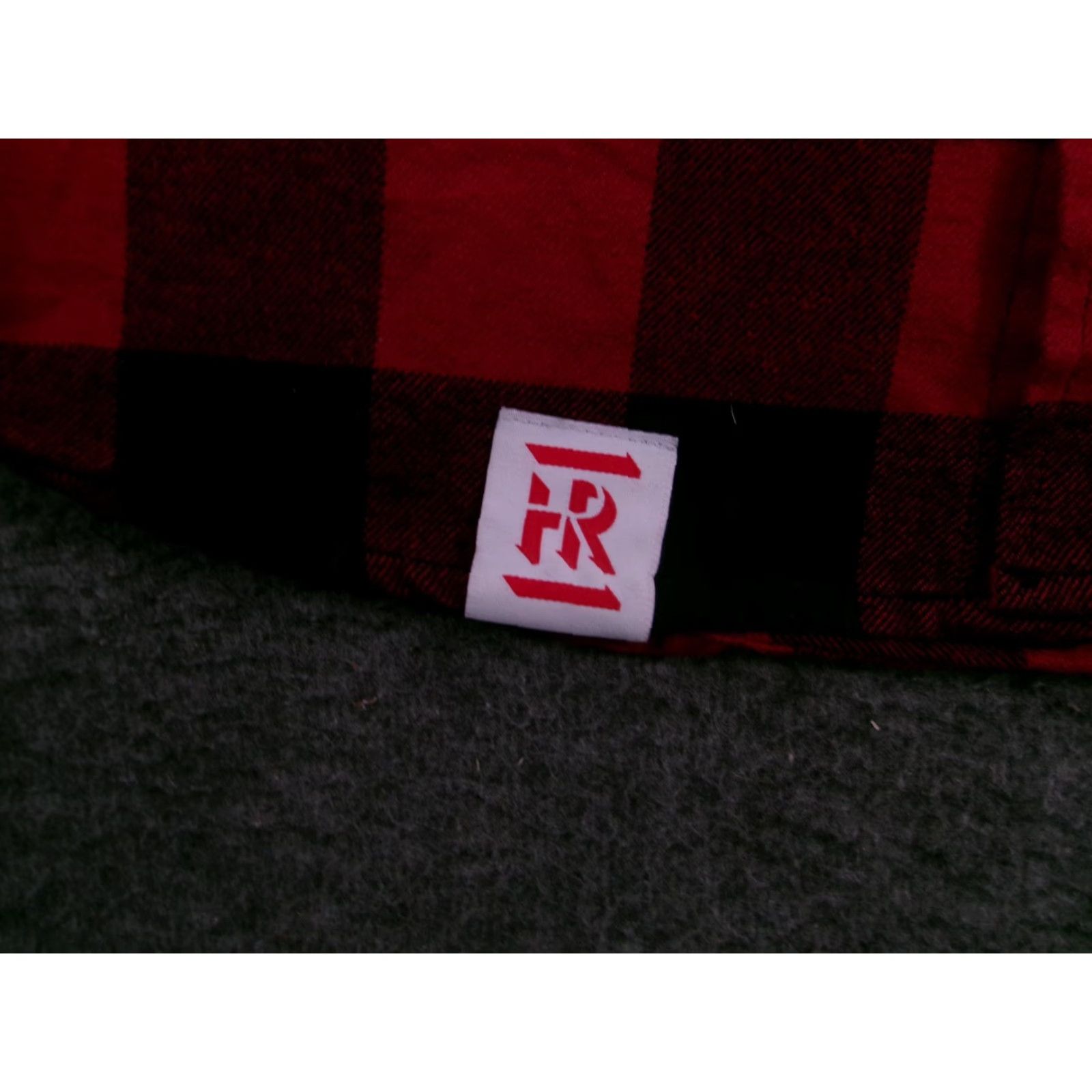 Vintage VINTAGE Highroller Flannel Shirt Mens L Red Black Buffalo Check Long Sleeve Button Up Size US L / EU 52-54 / 3 - 4 Thumbnail