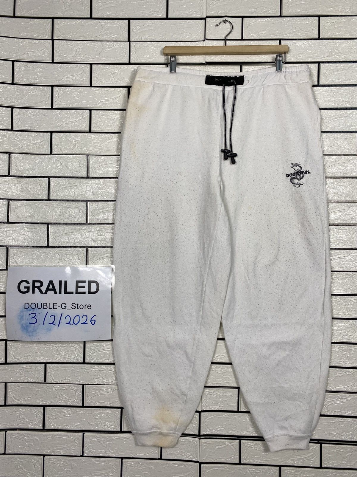 Japanese Brand 📌Vintage Sweatpants Jogger Dog Town Big Logo Size US 32 / EU 48 - 1 Thumbnail