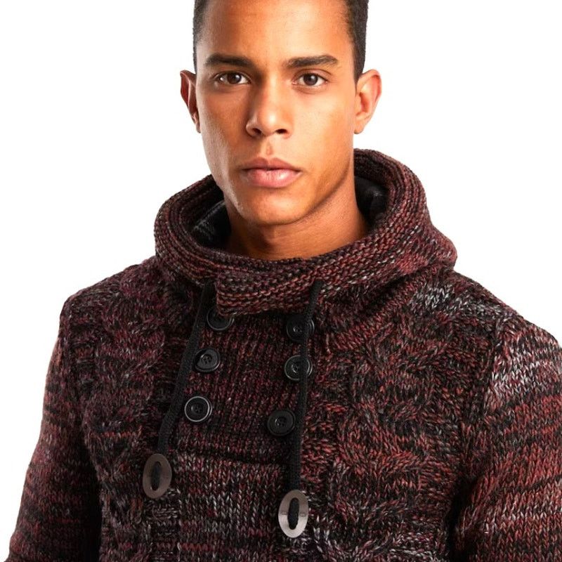 NBDN Nobrandedon Leif Nelson Purple/Red Sweater | Size 3XL Size US XXL / EU 58 / 5 - 11 Thumbnail