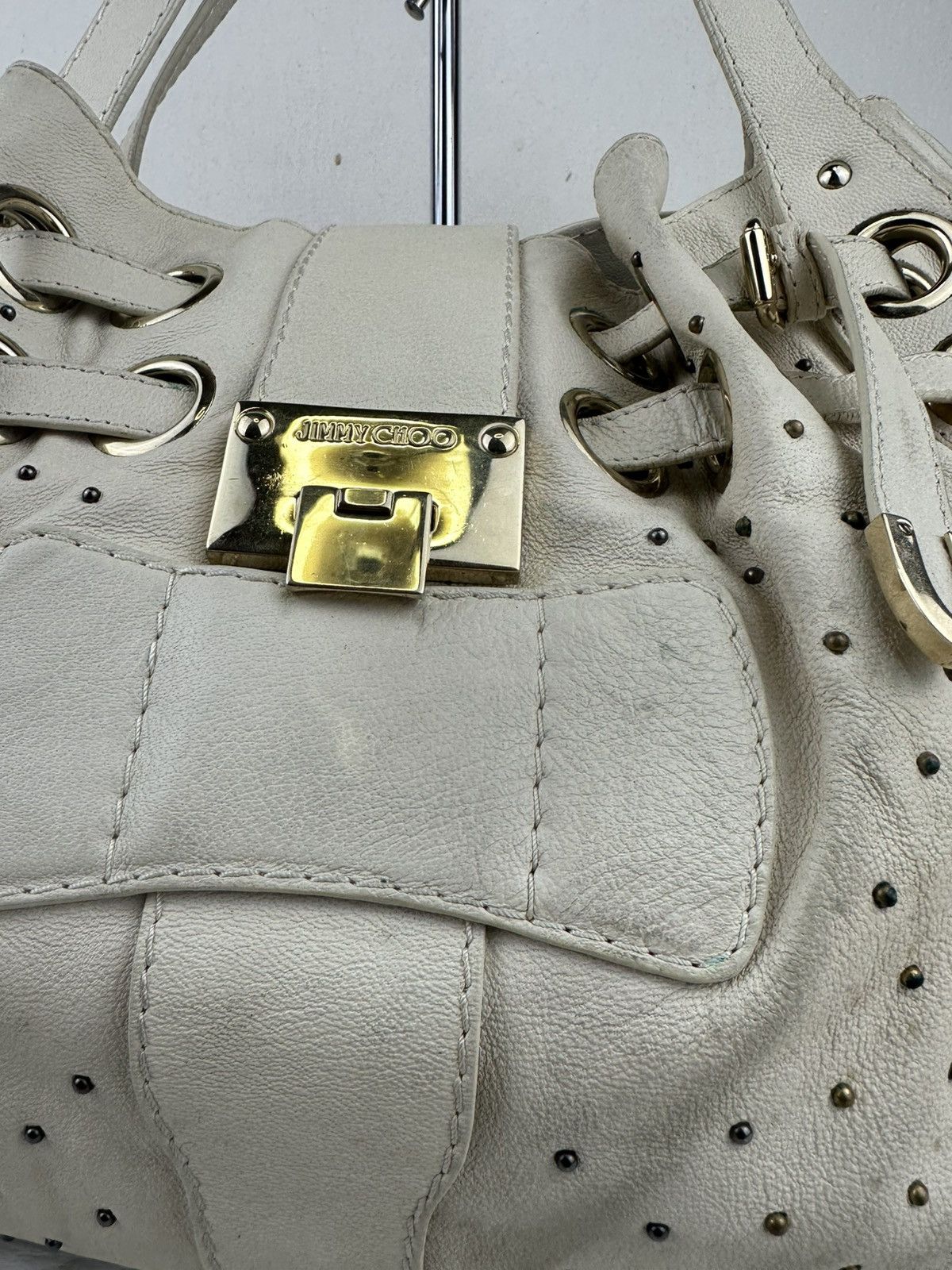 Jimmy Choo Jimmy Choo Leather Shoulder Bag Size ONE SIZE - 2 Thumbnail