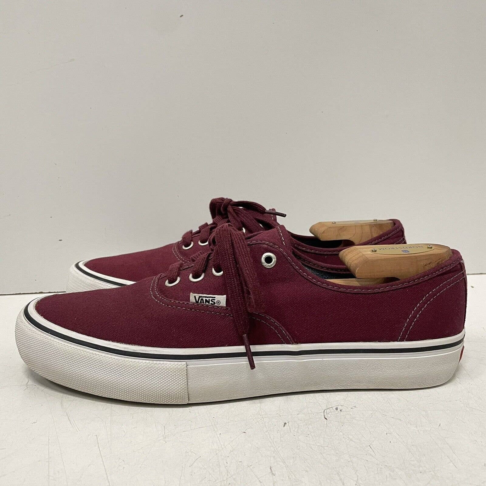 Vans VANS Era Pro Low Top Ultra Cush Burgundy Canva Skate Shoes | Grailed