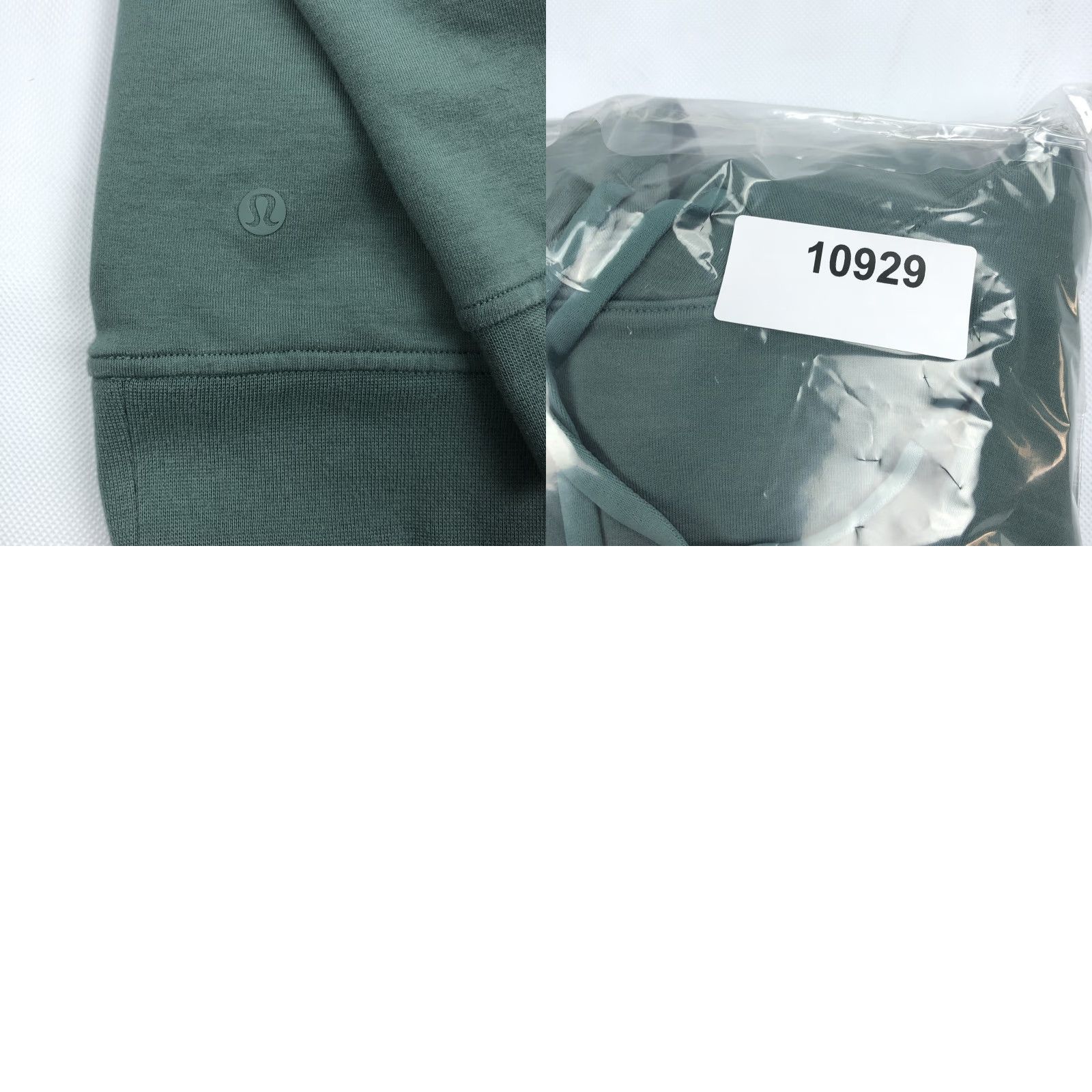 Lululemon Lululemon Hoodie Mens XL Green City Sweat Pullover Athletic Sweatshirt Raglan Sleeves Logo Ribbed Cuffs Pockets Size US XL / EU 56 / 4 - 8 Thumbnail