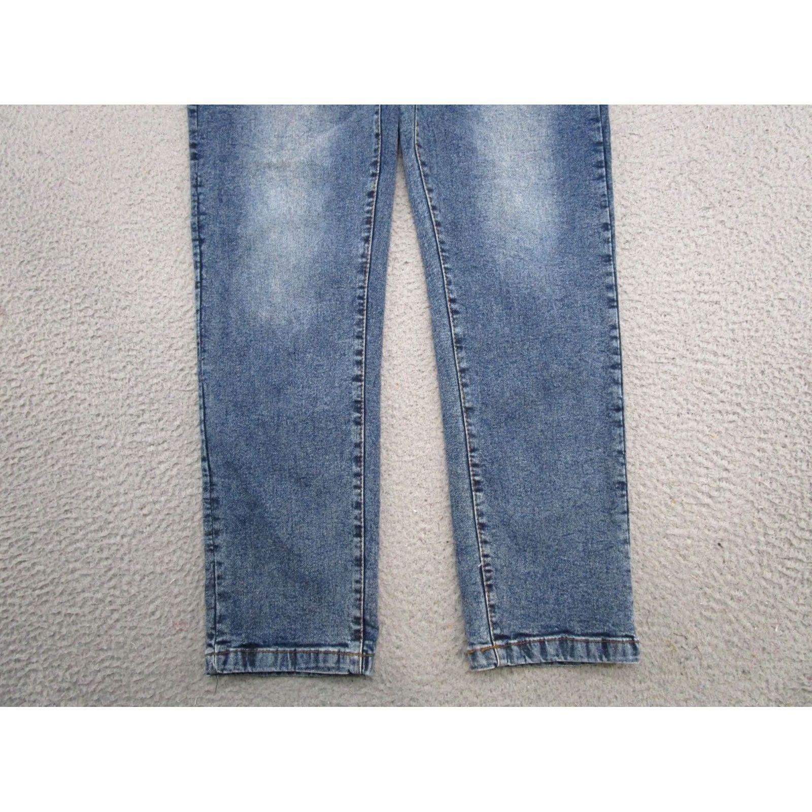 Vintage Stitches Jeans Blue Stretch Denim Straight Leg Mens Size 34x30 Size US 34 / EU 50 - 2 Thumbnail