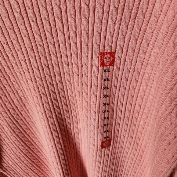 Vintage Anne Klein Sport Stretch Pink Turtleneck Long Sleeve Sz. XL Size XL / US 12-14 / IT 48-50 - 4 Thumbnail