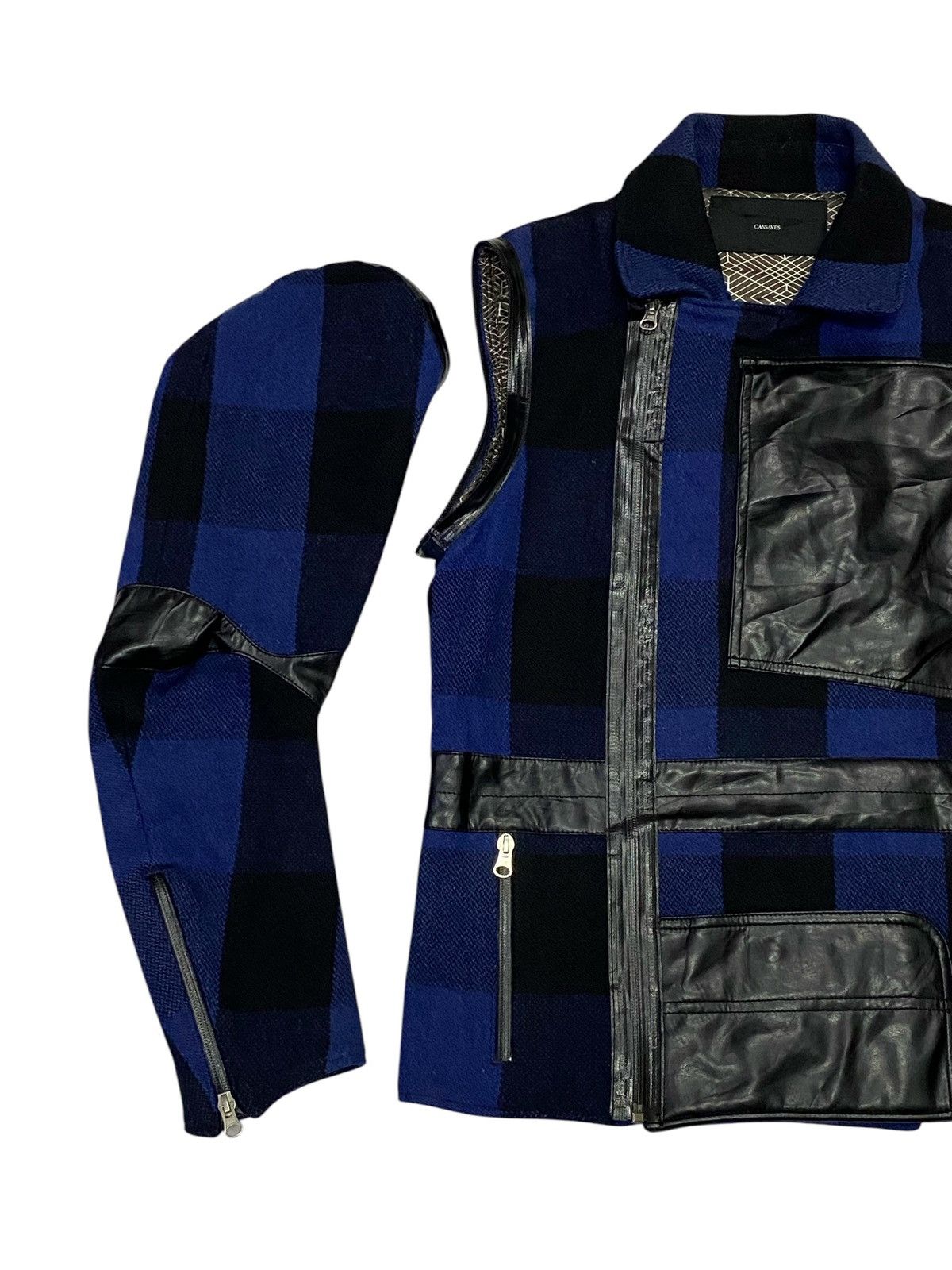 Japanese Brand × Yasuyuki Ishii Cassavas Wool Riders Jacket Size US M / EU 48-50 / 2 - 10 Thumbnail