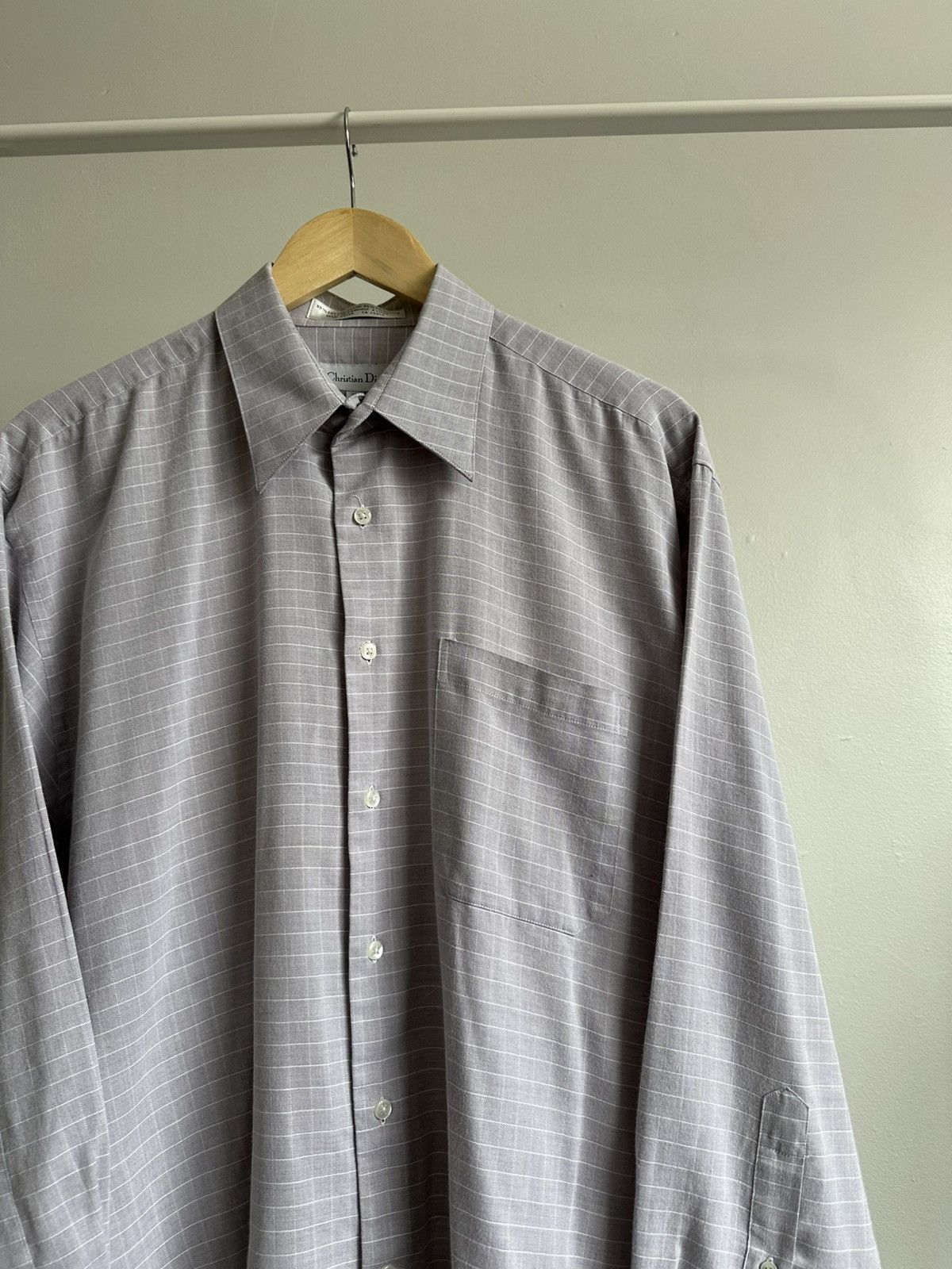 Christian Dior Monsieur Christian Dior Vintage Shirt Size US L / EU 52-54 / 3 - 3 Thumbnail