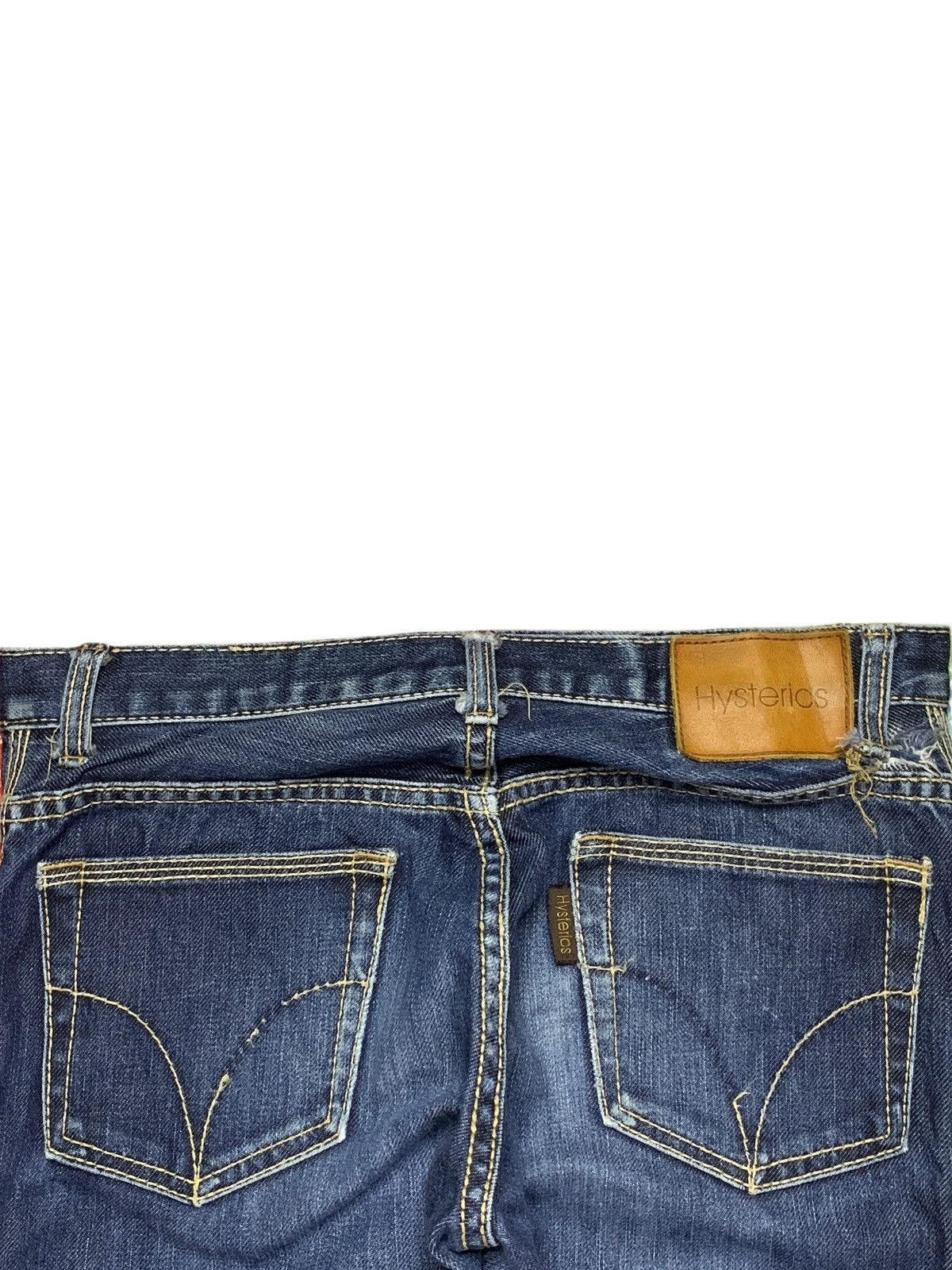 Hysteric Glamour Vintage Japanese Hysteric Glamour Blue Wash Slim Fit Jeans Size 29" - 8 Thumbnail