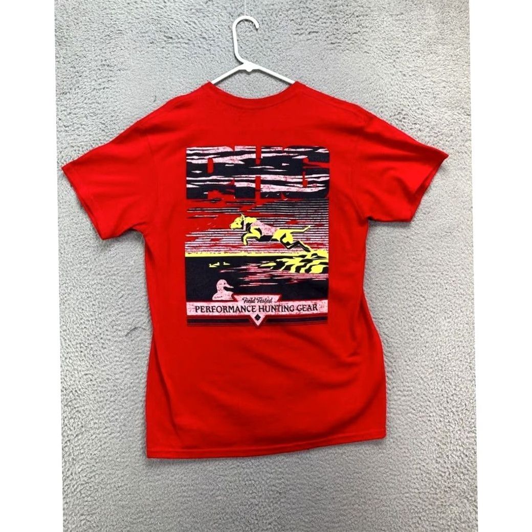 Vintage Columbia T-Shirt Mens Adult Medium Red Short Sleeve Crew Neck Outdoor Breathable Solid Hunting Fishing NEW Size US M / EU 48-50 / 2 - 2 Thumbnail