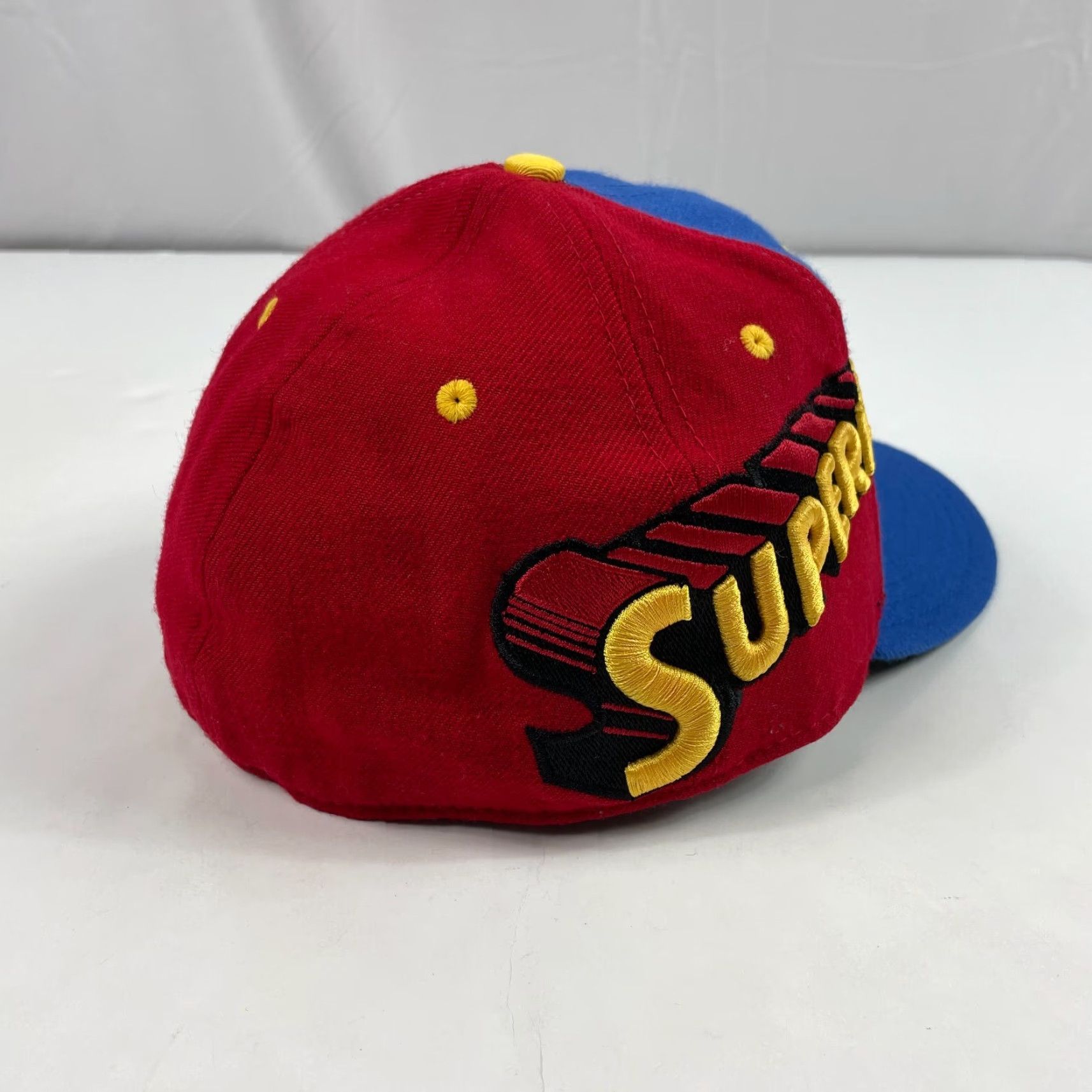 New Era New Era Superman Cap Fitted 7 3/8 Wool 59Fifty Blue Red Men Baseball Hat Cap - Logo Superhero Mens Size ONE SIZE - 6 Thumbnail