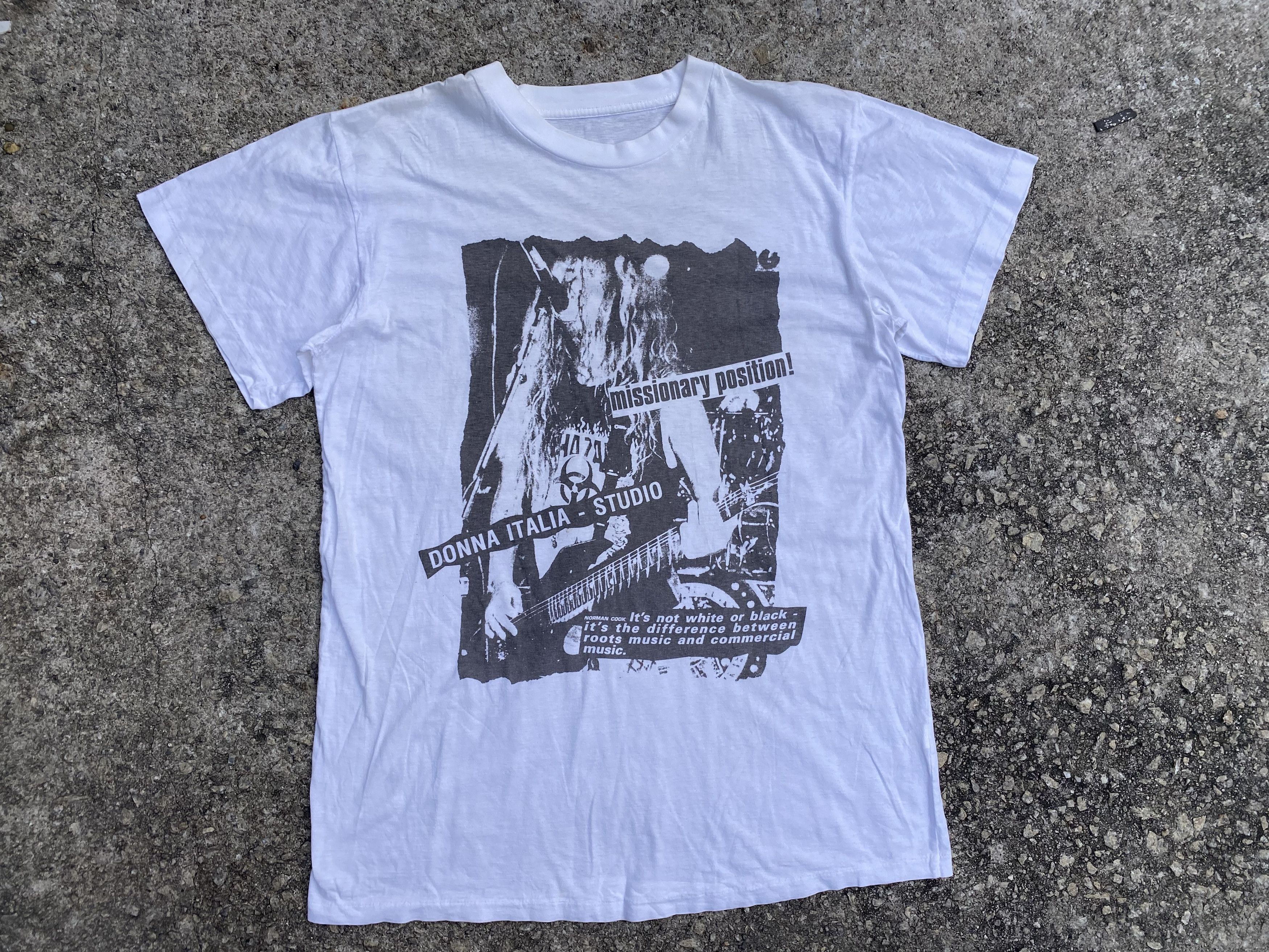 Band Tees × Vintage Vintage Norman Cook Solo Singer Missionary Position Tshirt Size US M / EU 48-50 / 2 - 2 Thumbnail