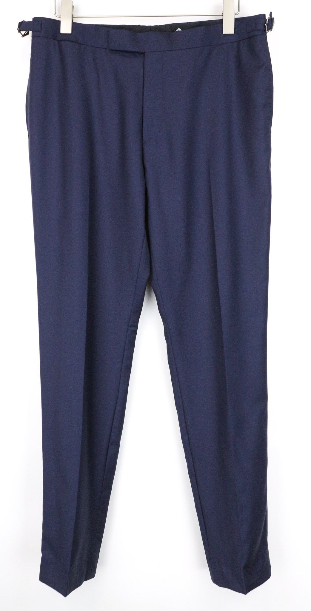 Suitsupply LAZIO TUX UK42R Blue Wool S130s 3Pc Suit 75237 Size 42R - 8 Thumbnail