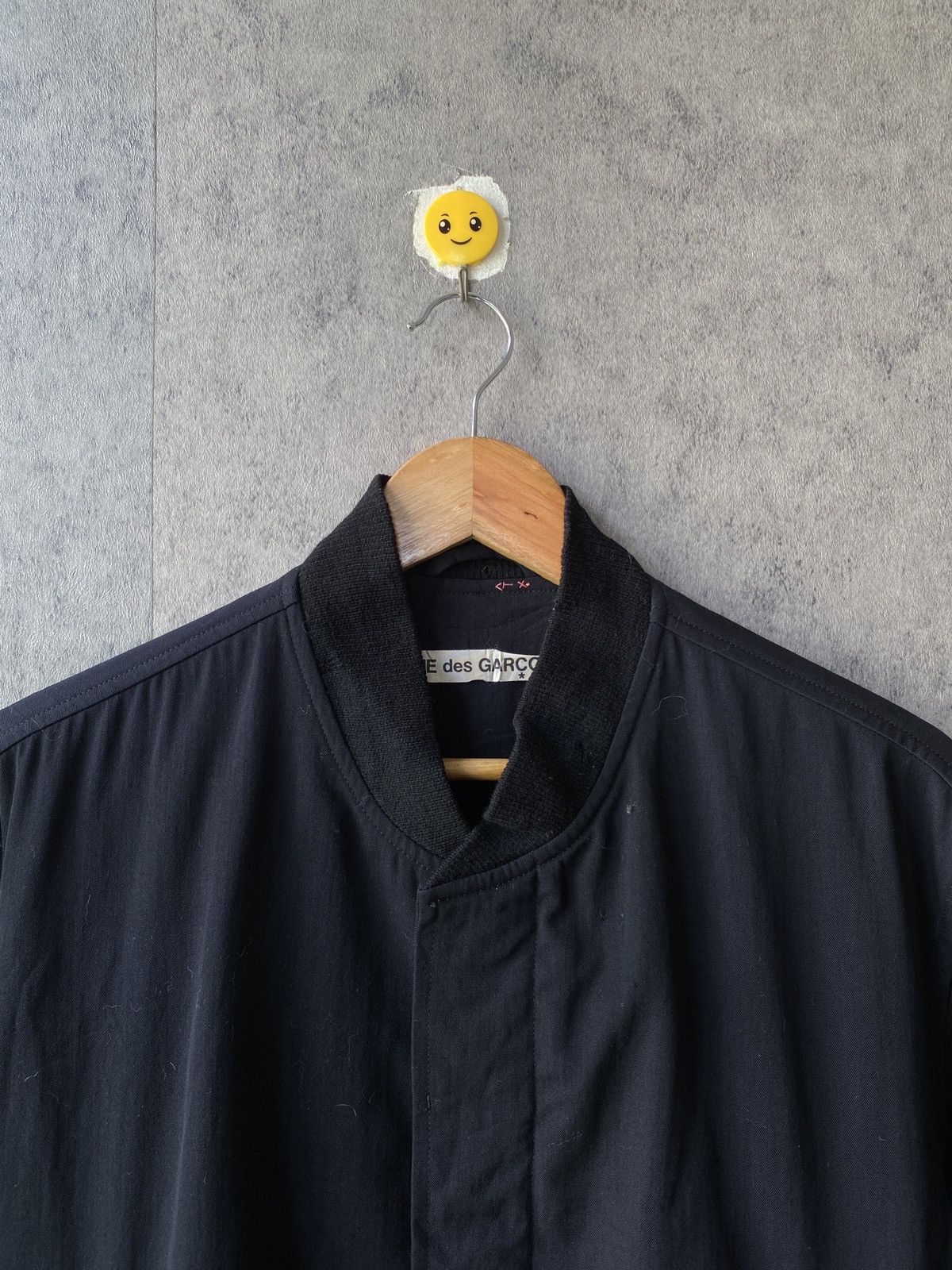 Comme des Garcons 80’s Comme Des Garcons By Rei Kawakubo Linen Bomber Jacket Size US M / EU 48-50 / 2 - 5 Thumbnail