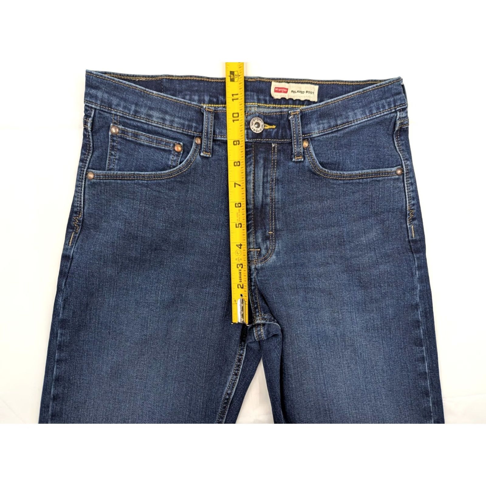 Wrangler Wrangler Relaxed Bootcut Blue Denim Jeans Men 30x32 Stretch Cotton Slim? No Size US 30 / EU 46 - 4 Thumbnail