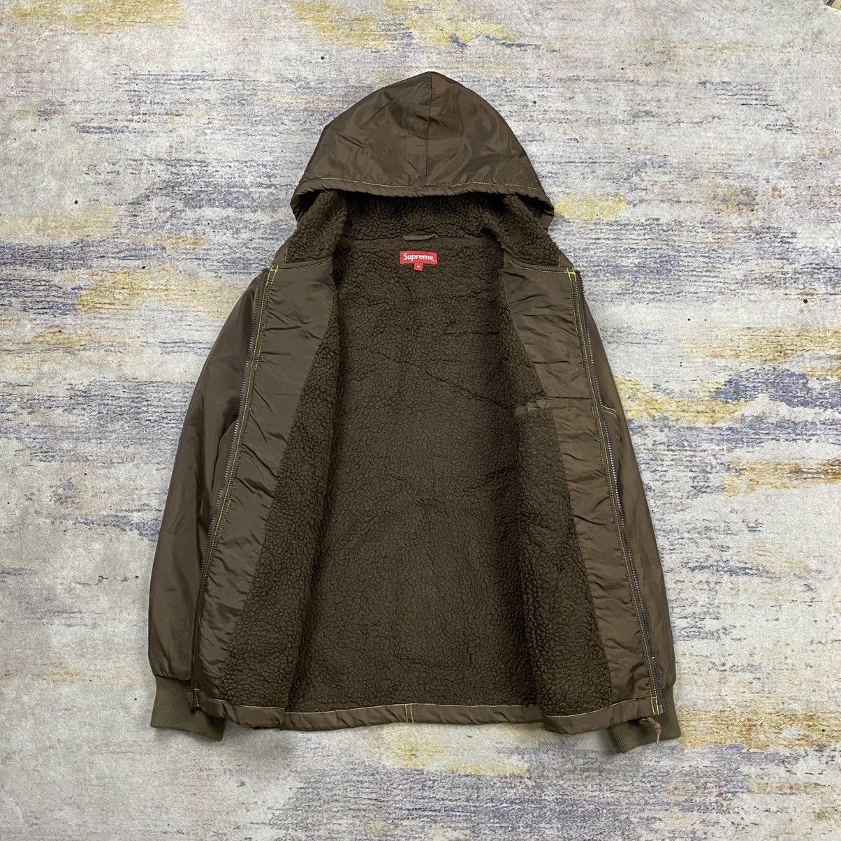 Supreme Supreme hooded nylon jacket brown Size US M / EU 48-50 / 2 - 7 Thumbnail