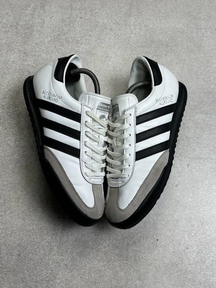 Adidas Vintage Adidas Beckenbauer Allround Low Leather Sneakers Size US 10.5 / EU 43-44 - 1 Thumbnail
