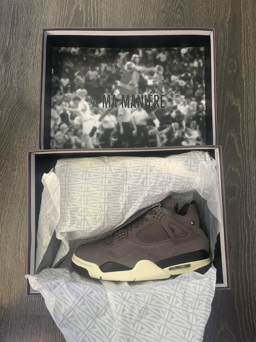 A Ma Maniere × Jordan Brand A Ma Maniere Jordan 4 “Violet Ore” Size 7 Size US 7 / EU 40 - 5 Thumbnail