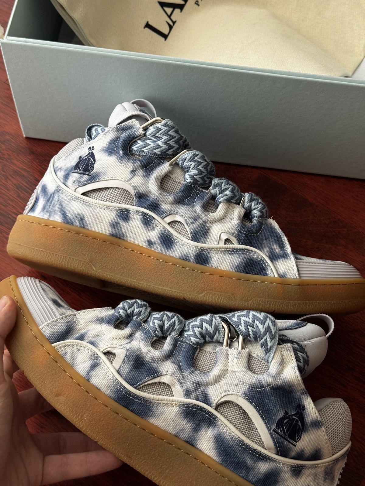 Lanvin Lanvin Curb Sneakers Size US 10 / EU 43 - 12 Thumbnail
